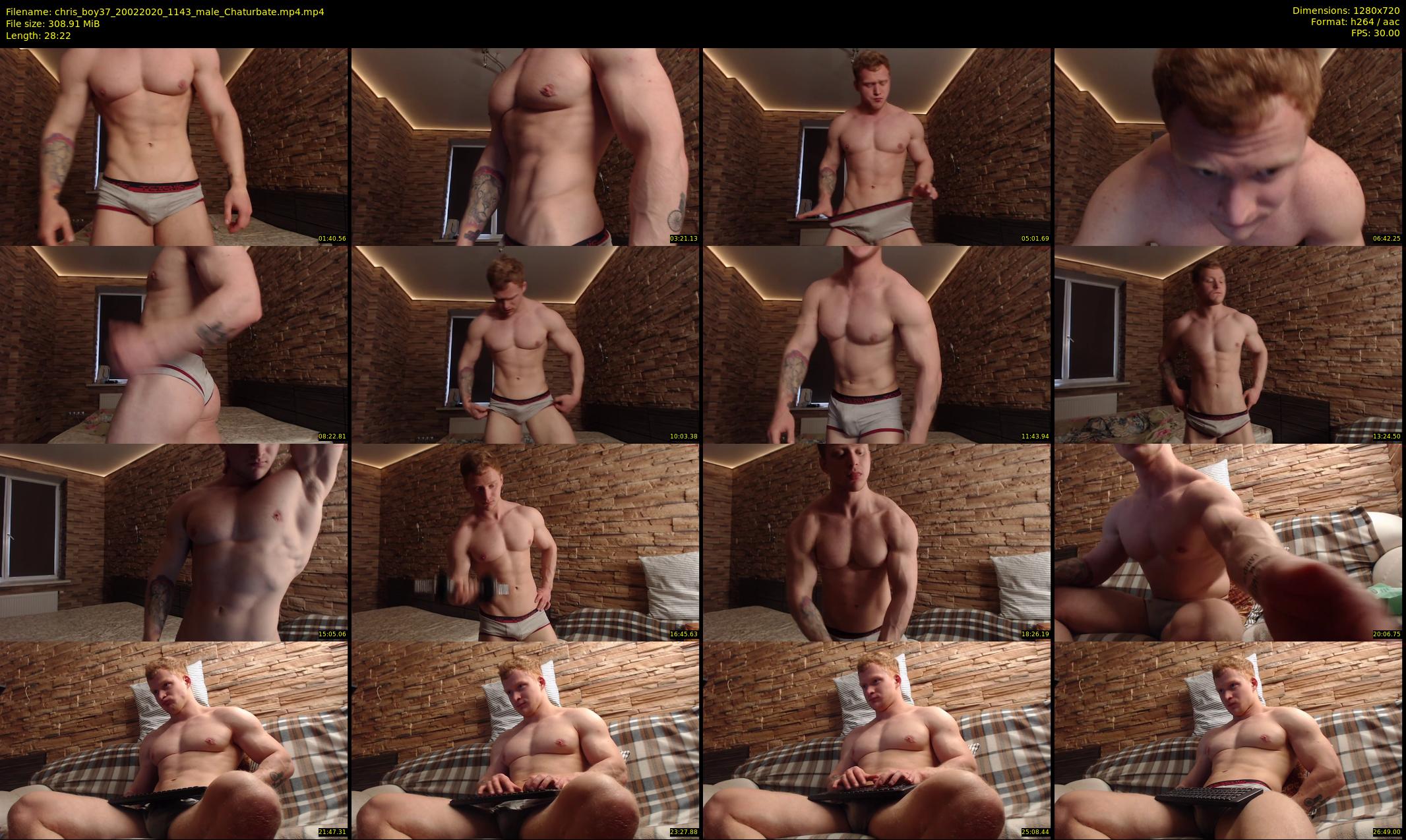 chris_boy37 — 29 minute Chaturbate male cam show recording, 720p, Feb 20, 2020