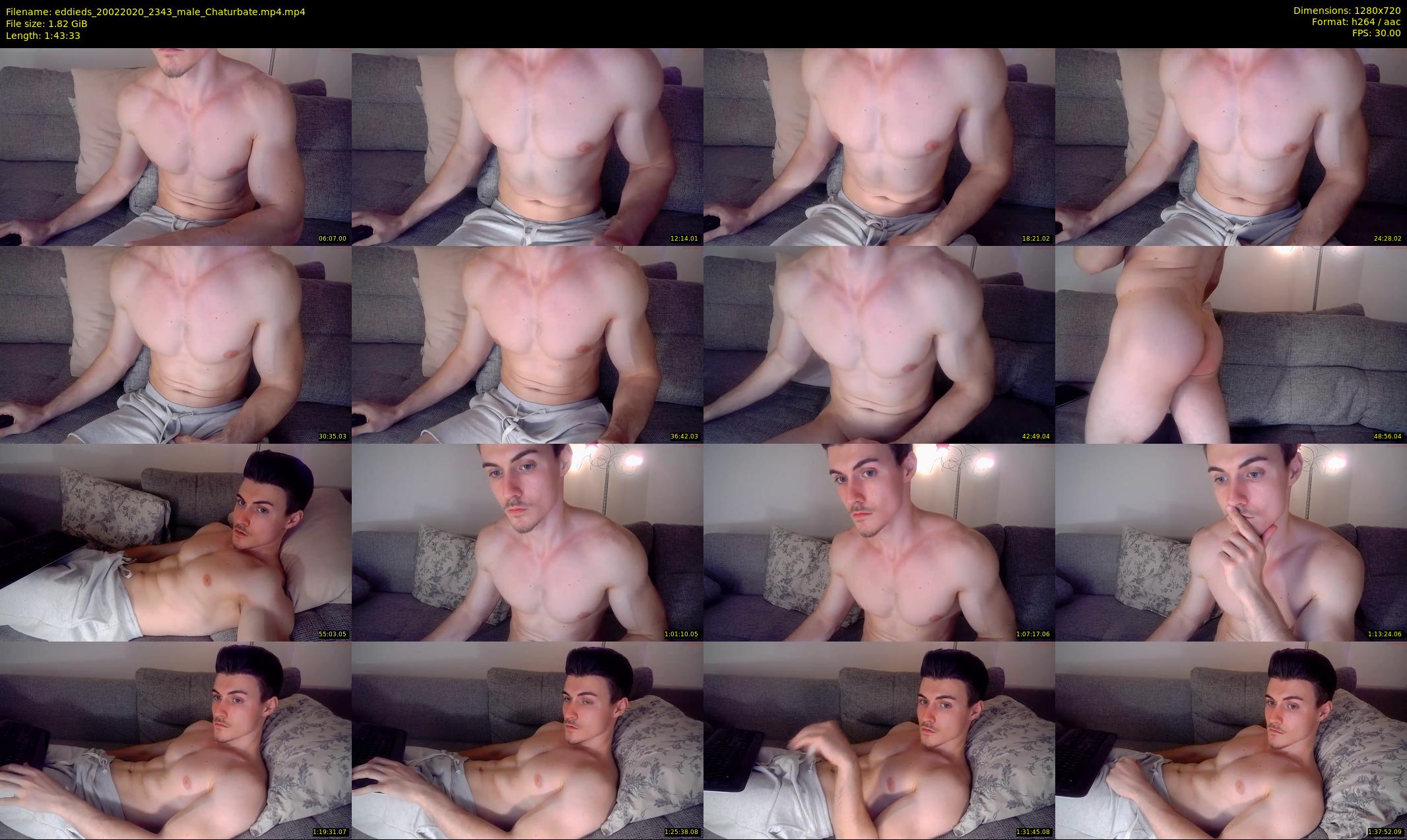 eddieds — 104 minute Chaturbate male cam show recording, 720p, Feb 20, 2020