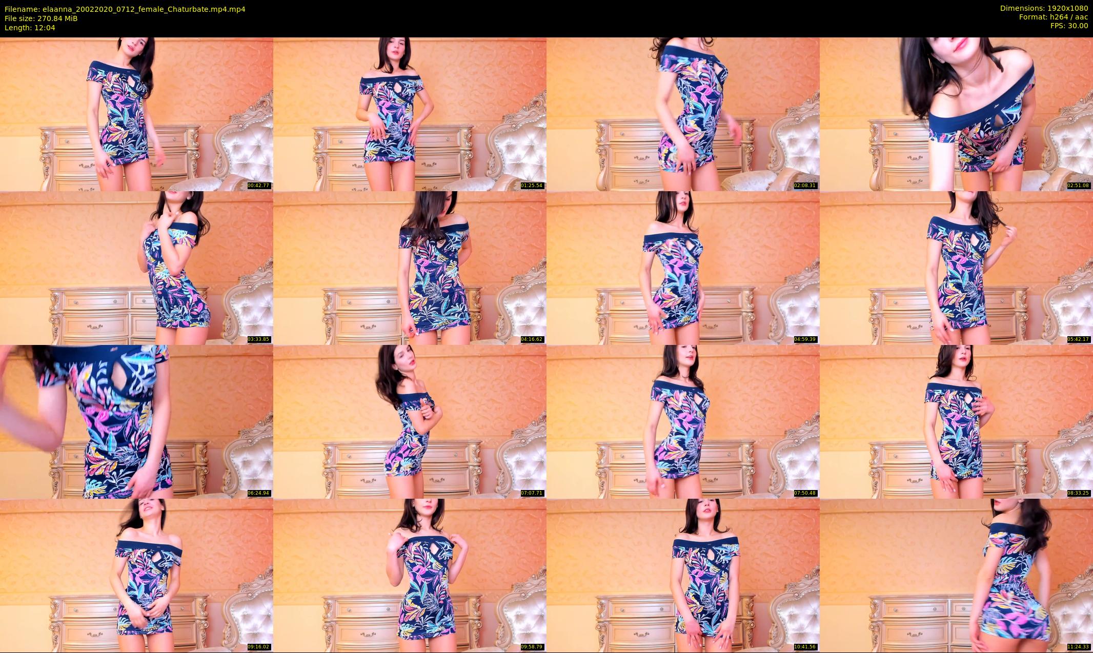 elaanna — 13 minute Chaturbate female cam show recording, 1080p, Feb 20, 2020
