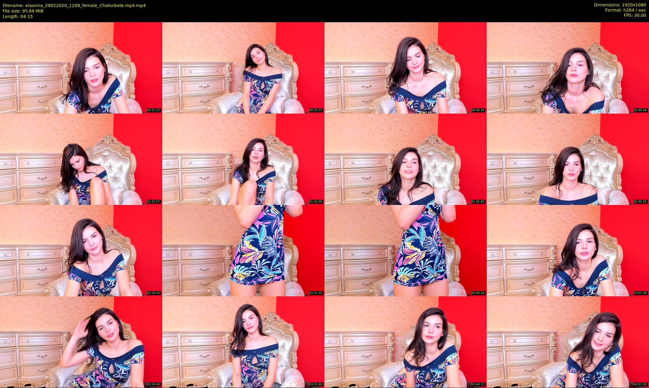 elaanna — 5 minute Chaturbate female cam show recording, 1080p, Feb 20, 2020
