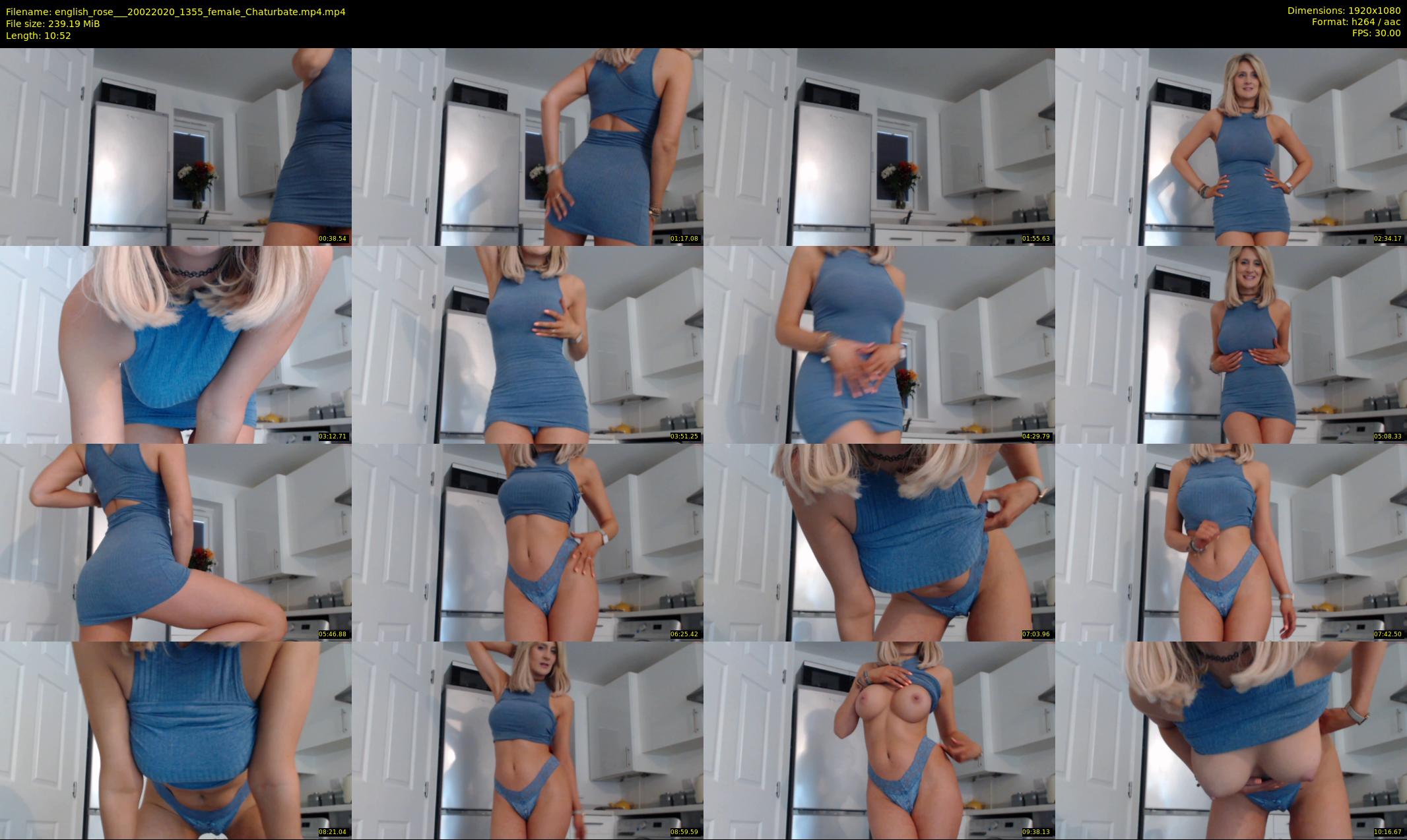 english_rose__ — 11 minute Chaturbate female cam show recording, 1080p, Feb 20, 2020