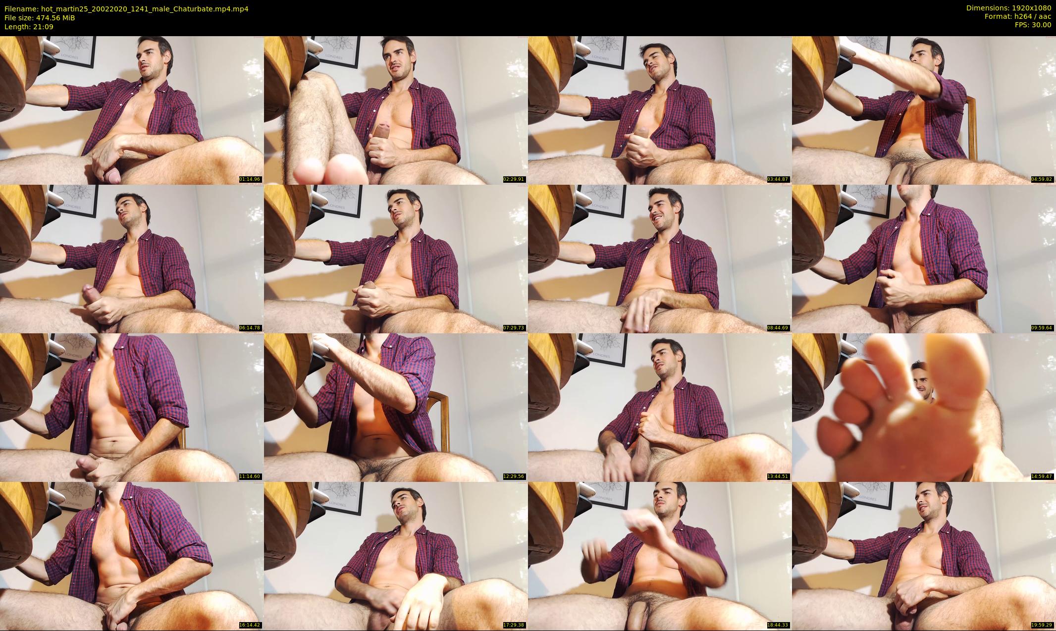 hot_martin25 — 22 minute Chaturbate male cam show recording, 1080p, Feb 20, 2020