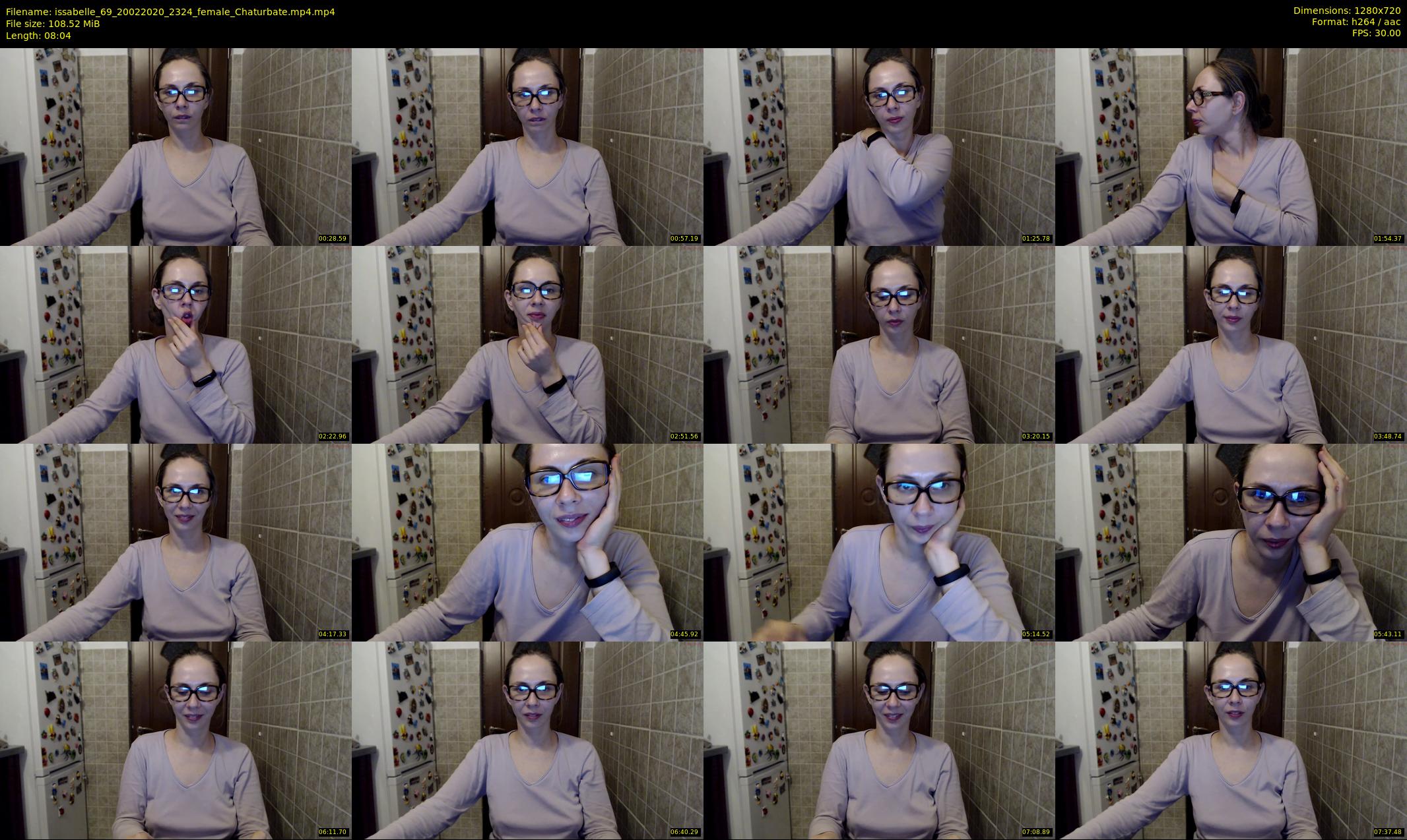 issabelle_69 — 9 minute Chaturbate couple cam show recording, 720p, Feb 20, 2020