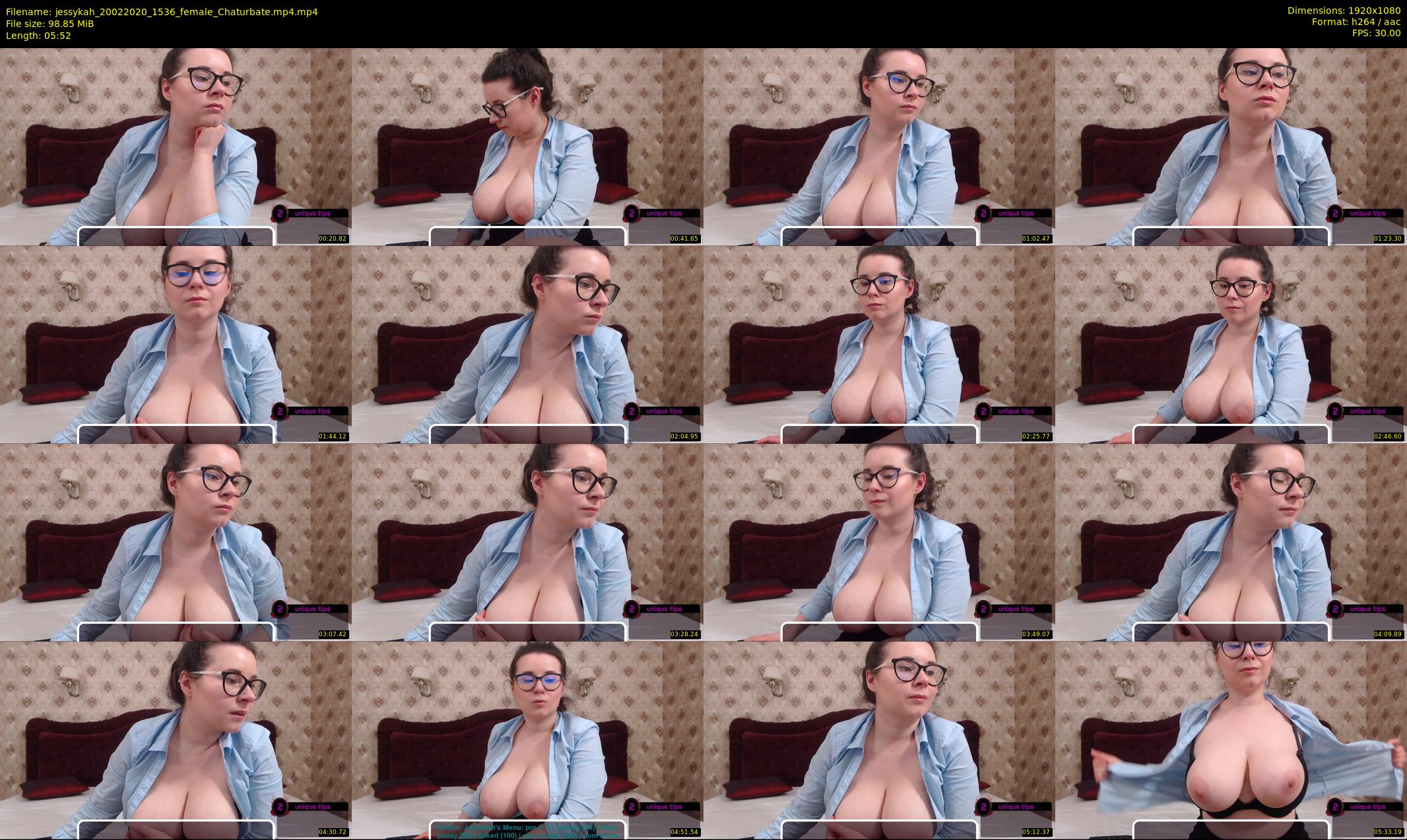 jessykah — 6 minute Chaturbate female cam show recording, 1080p, Feb 20, 2020