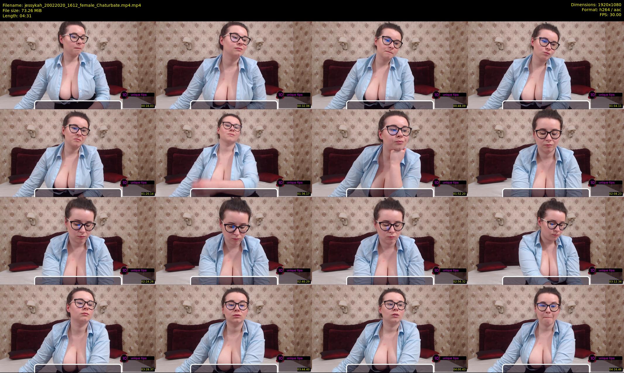 jessykah — 5 minute Chaturbate female cam show recording, 1080p, Feb 20, 2020