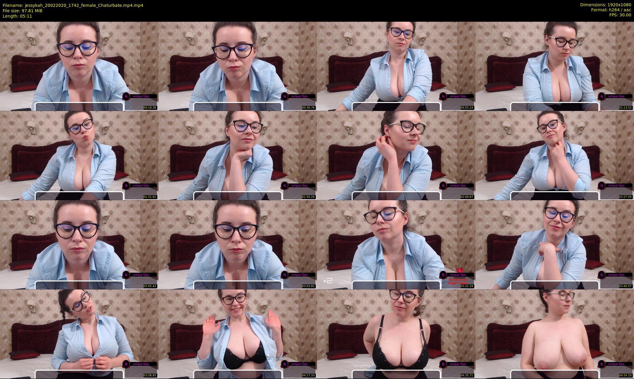 jessykah — 6 minute Chaturbate female cam show recording, 1080p, Feb 20, 2020