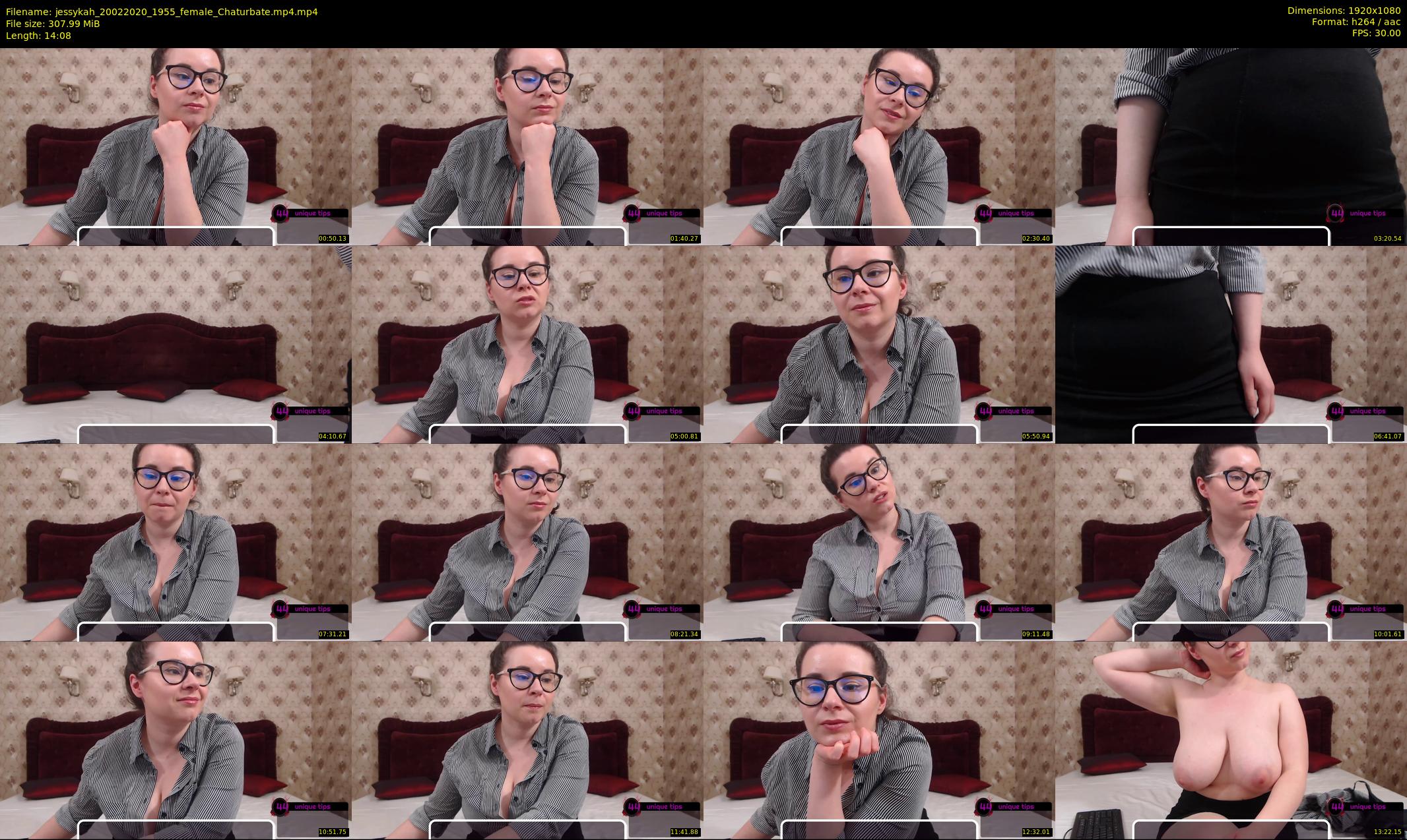jessykah — 15 minute Chaturbate female cam show recording, 1080p, Feb 20, 2020