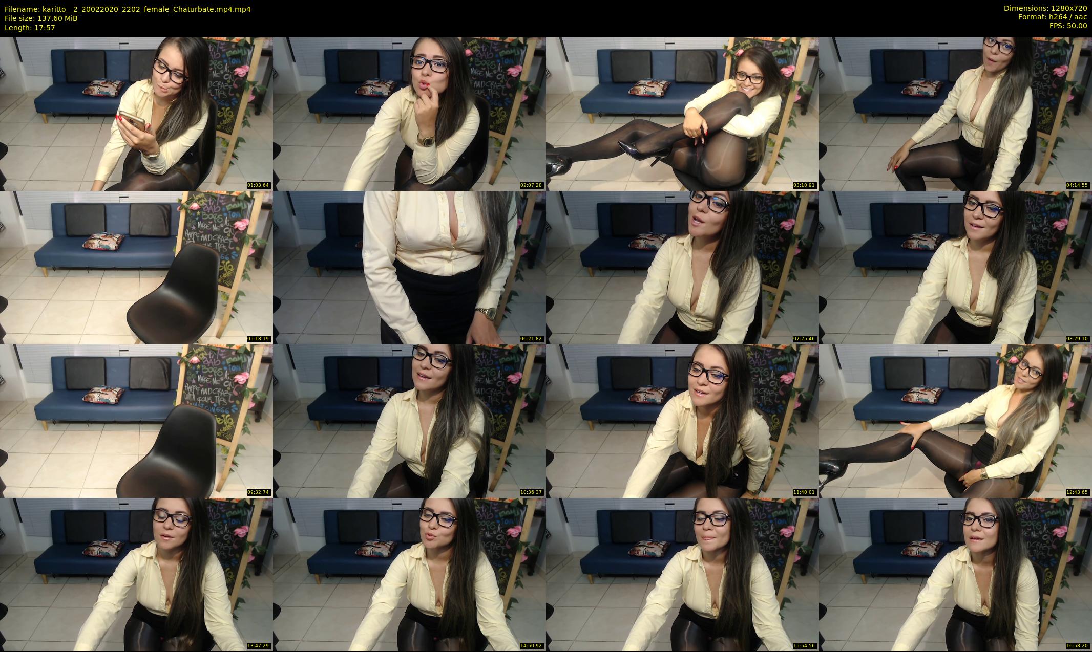 karitto__2 — 18 minute Chaturbate female cam show recording, 720p, Feb 20, 2020