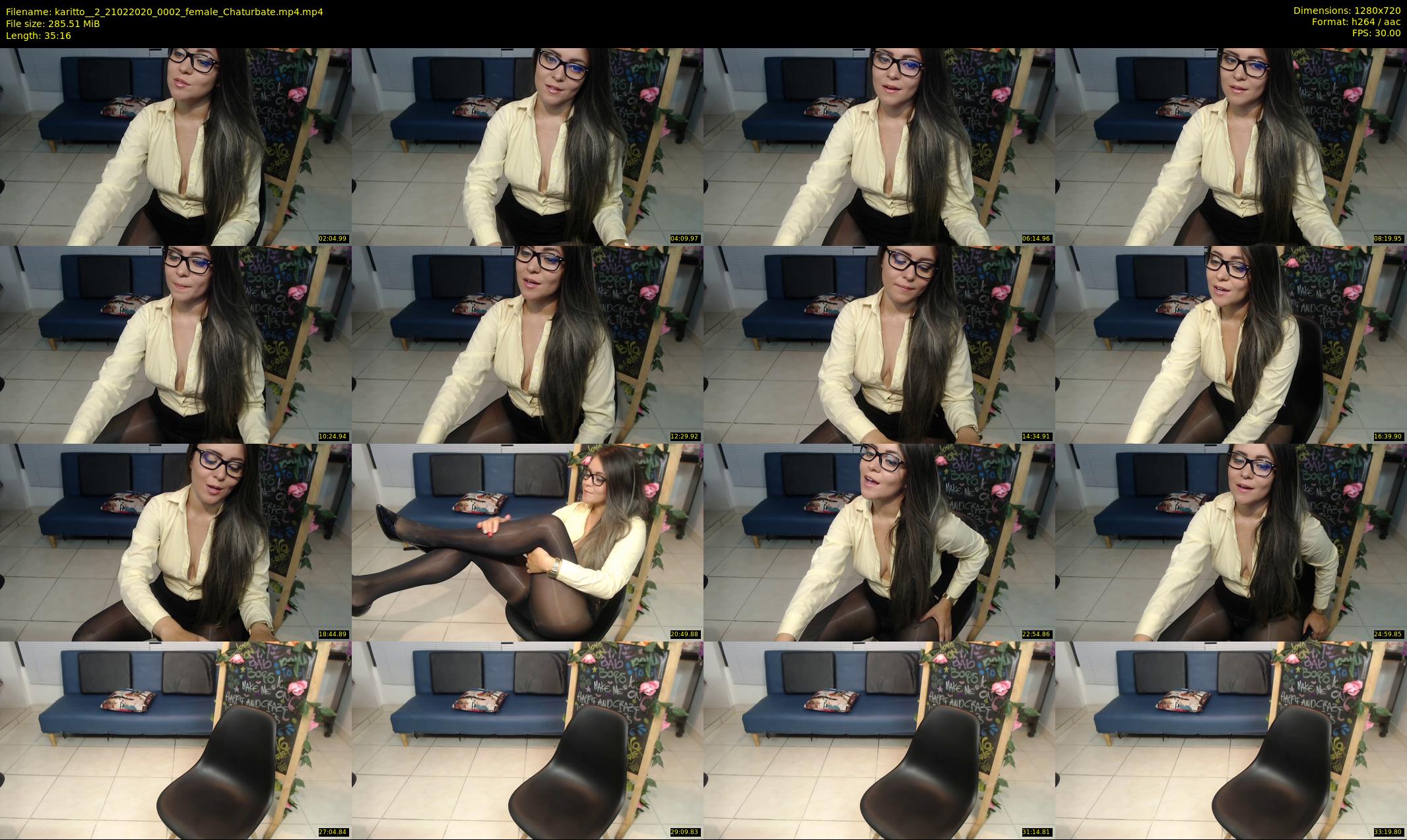 karitto__2 — 36 minute Chaturbate female cam show recording, 720p, Feb 21, 2020