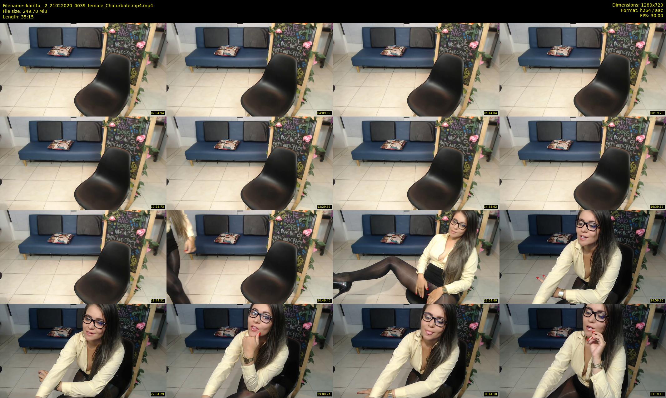 karitto__2 — 36 minute Chaturbate female cam show recording, 720p, Feb 21, 2020