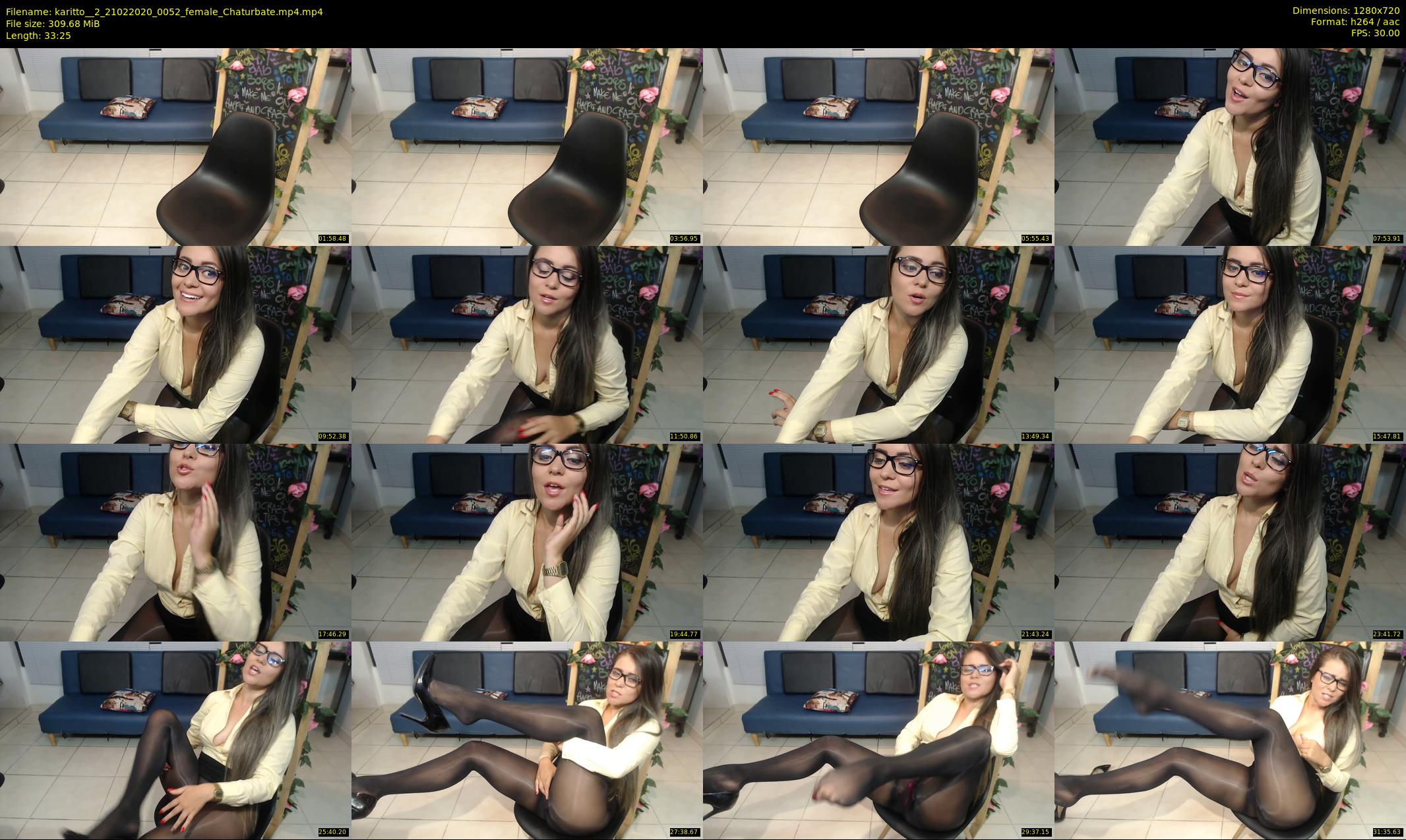 karitto__2 — 34 minute Chaturbate female cam show recording, 720p, Feb 21, 2020