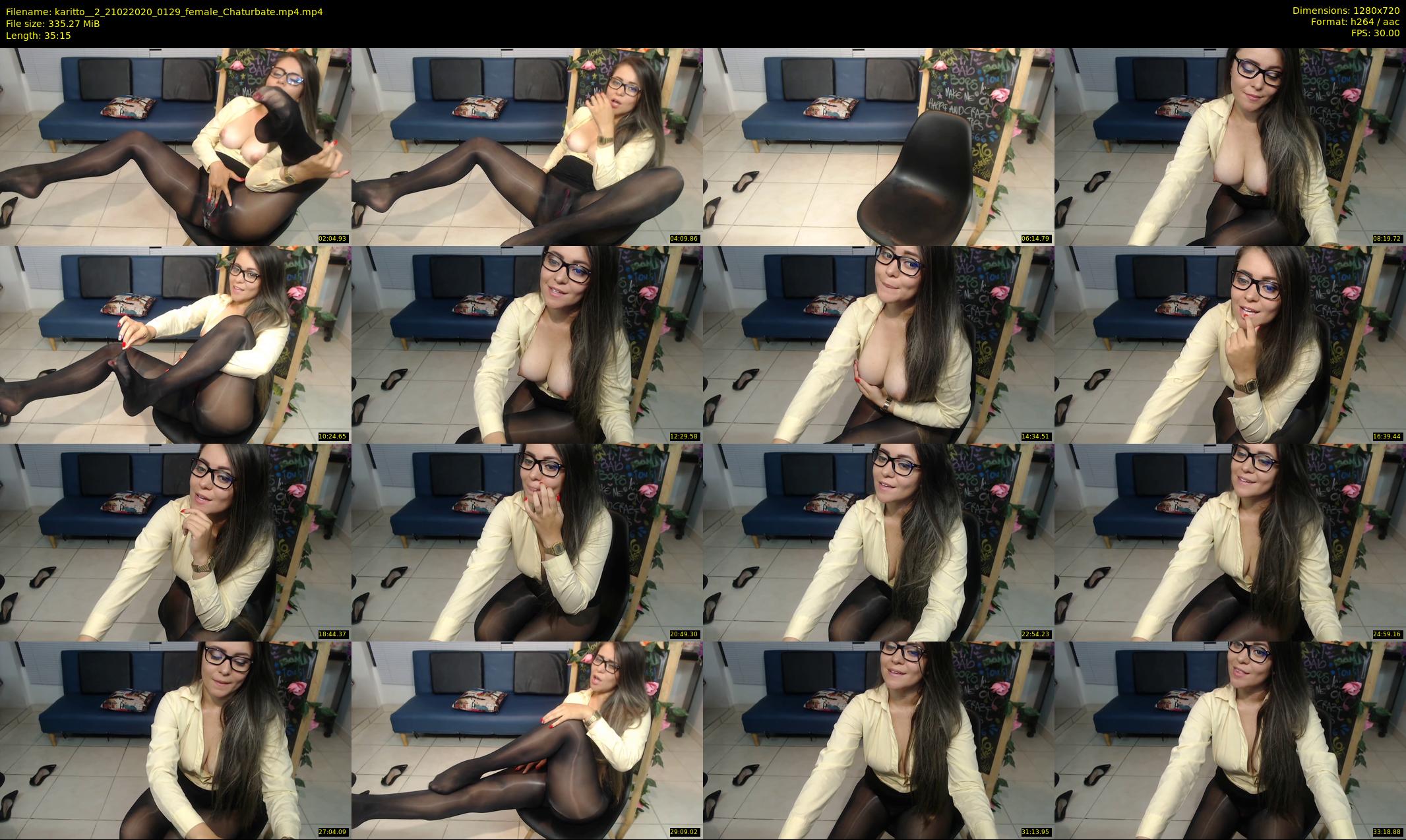karitto__2 — 36 minute Chaturbate female cam show recording, 720p, Feb 21, 2020