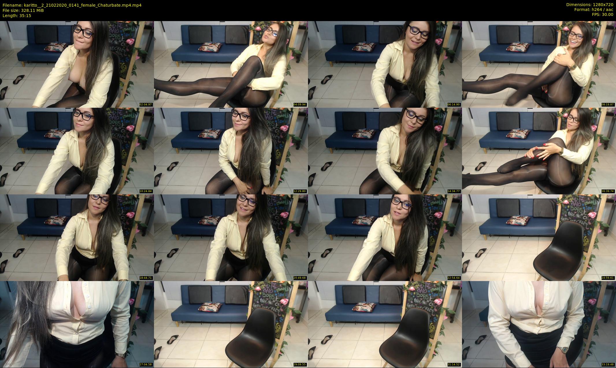 karitto__2 — 36 minute Chaturbate female cam show recording, 720p, Feb 21, 2020