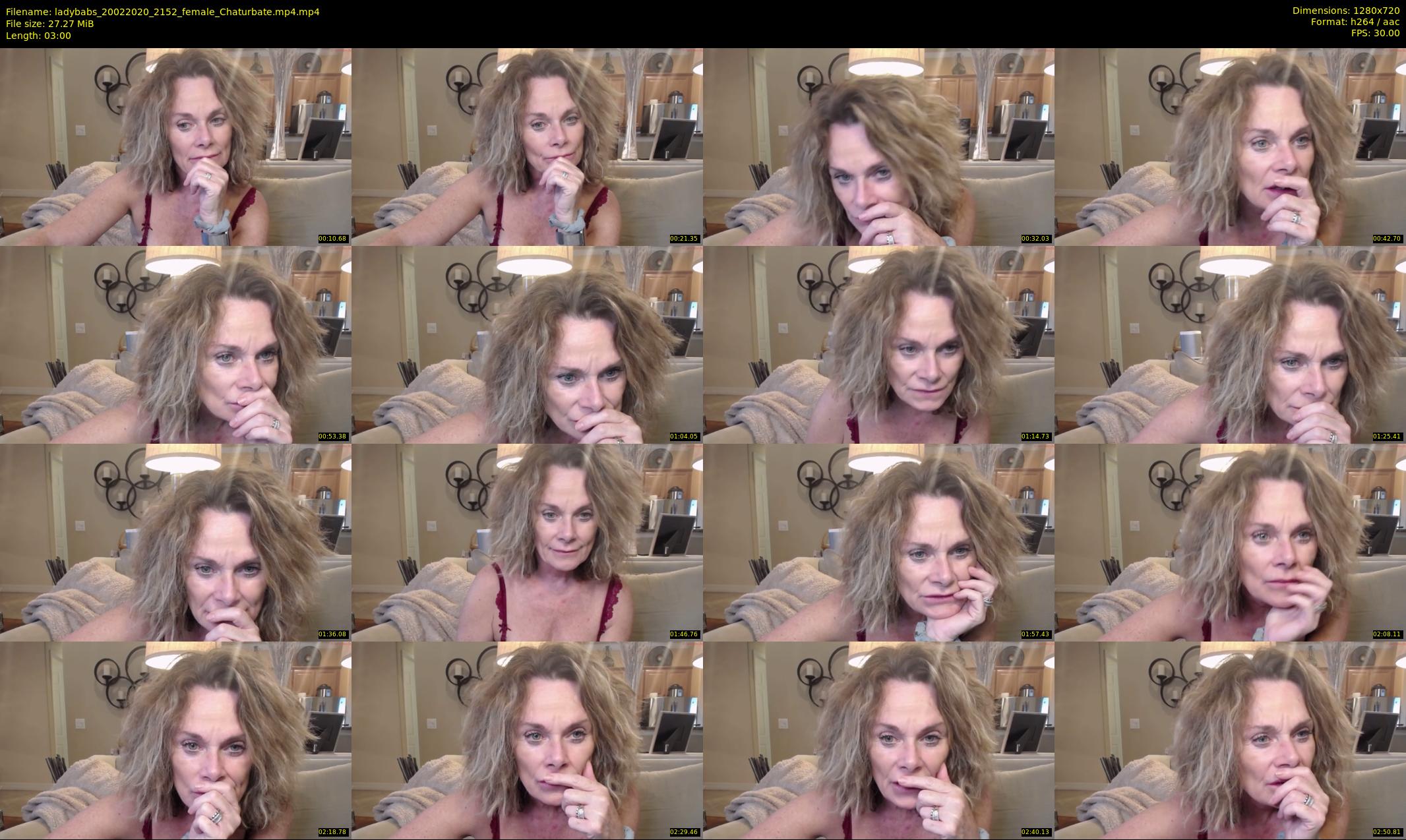 ladybabs — 3 minute Chaturbate female cam show recording, 720p, Feb 20, 2020