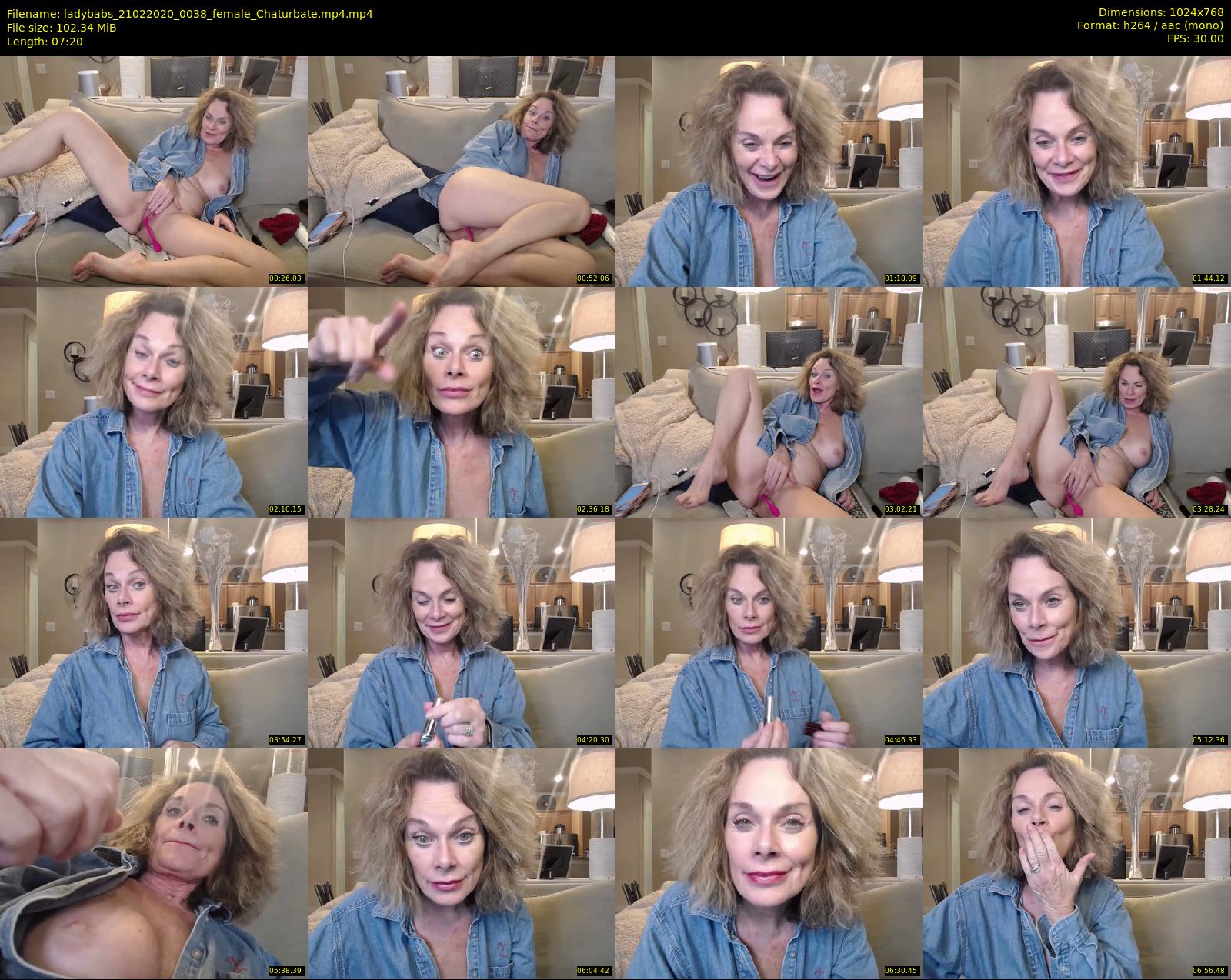 ladybabs — 8 minute Chaturbate female cam show recording, 720p, Feb 21, 2020