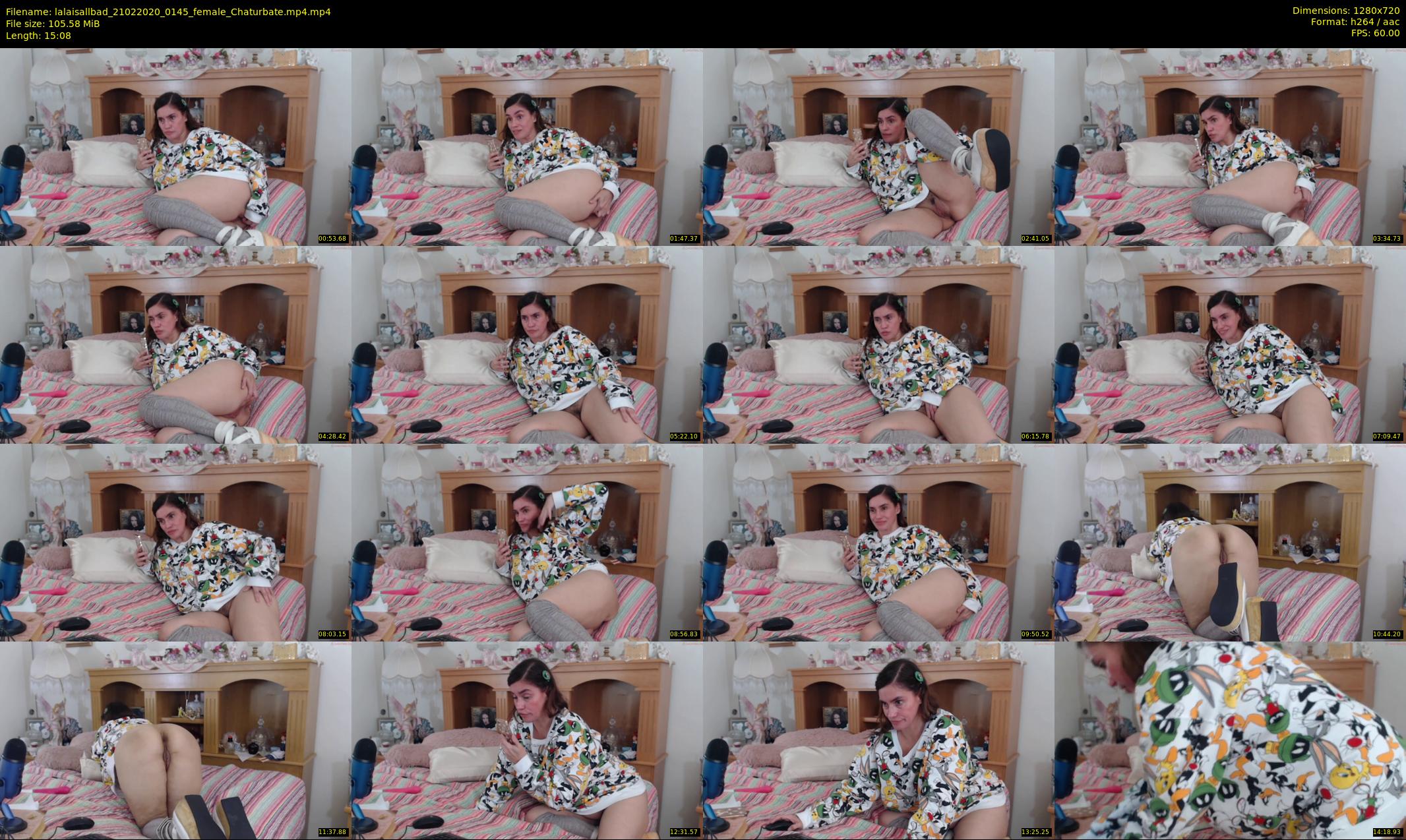 lalaisallbad — 16 minute Chaturbate female cam show recording, 720p, Feb 21, 2020