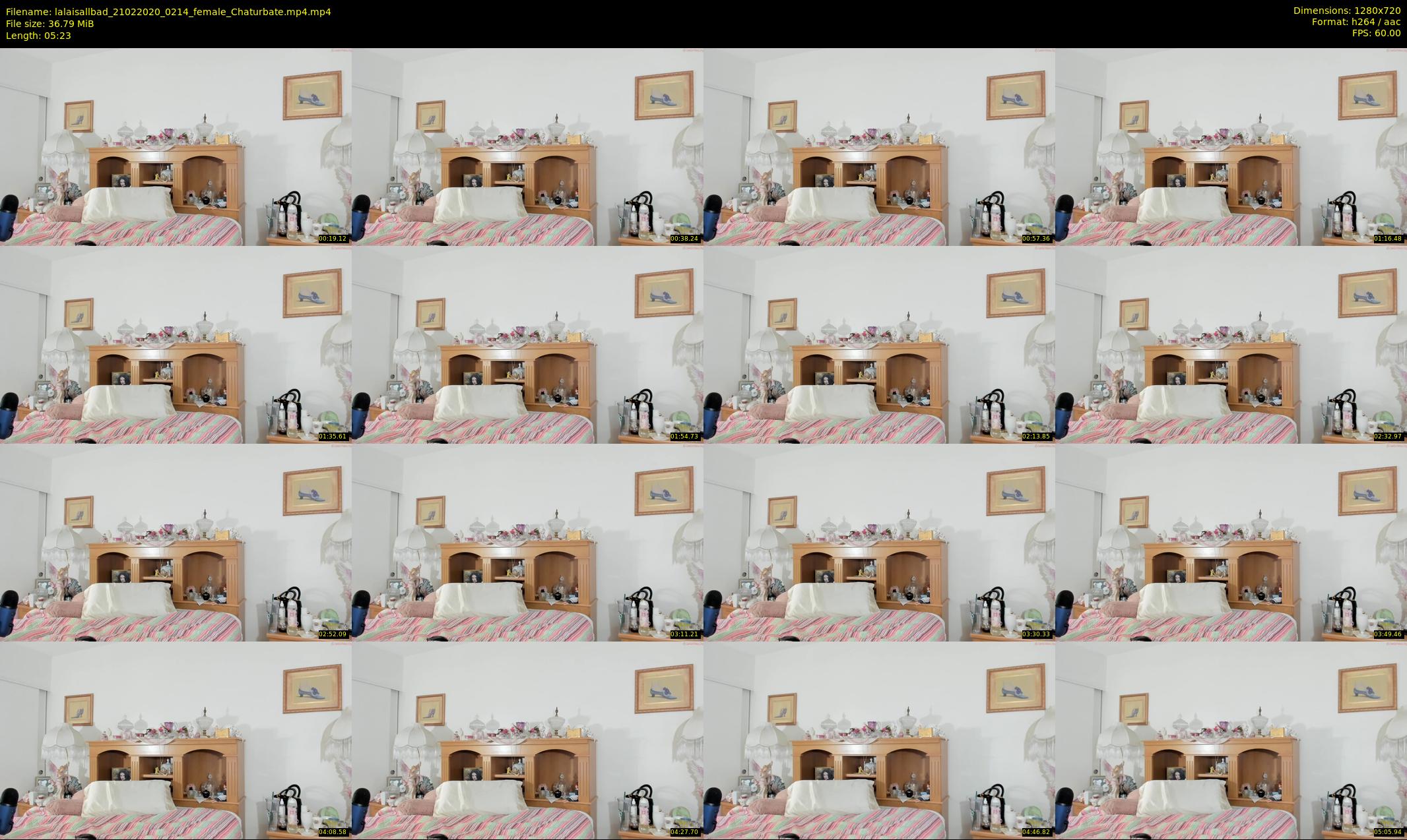 lalaisallbad — 6 minute Chaturbate female cam show recording, 720p, Feb 21, 2020
