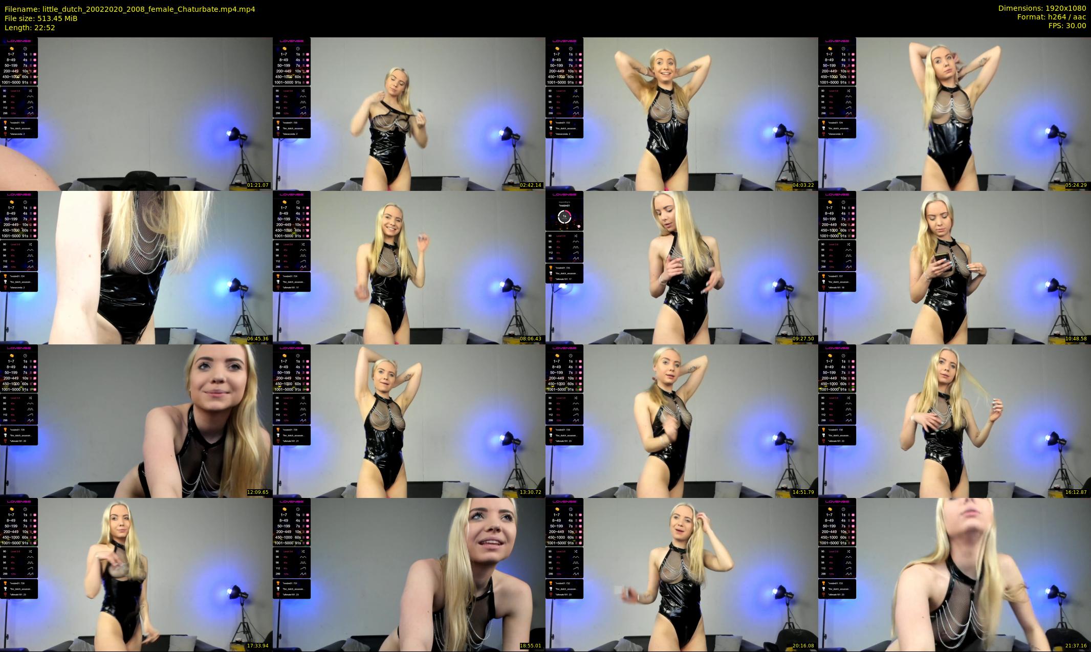 little_dutch — 23 minute Chaturbate female cam show recording, 1080p, Feb 20, 2020