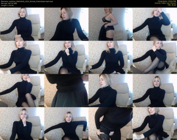 mallinia — 77 minute Chaturbate female cam show recording, 720p, Feb 20, 2020
