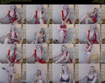 mallinia — 43 minute Chaturbate female cam show recording, 720p, Feb 20, 2020