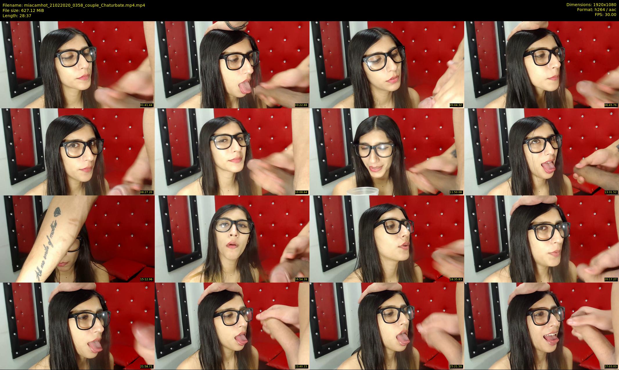 miacamhot — 29 minute Chaturbate couple cam show recording, 1080p, Feb 21, 2020