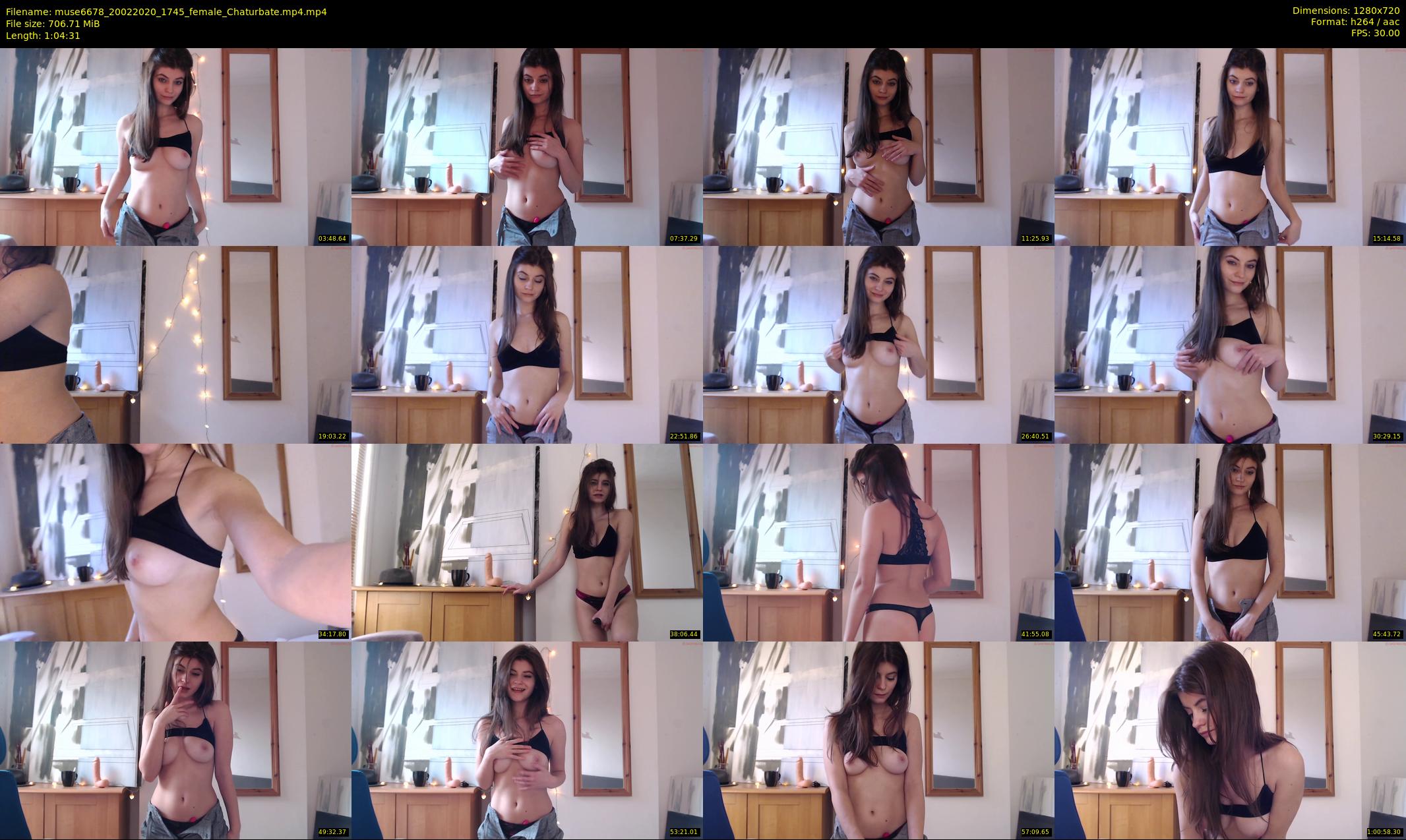 muse6678 — 65 minute Chaturbate female cam show recording, 720p, Feb 20, 2020