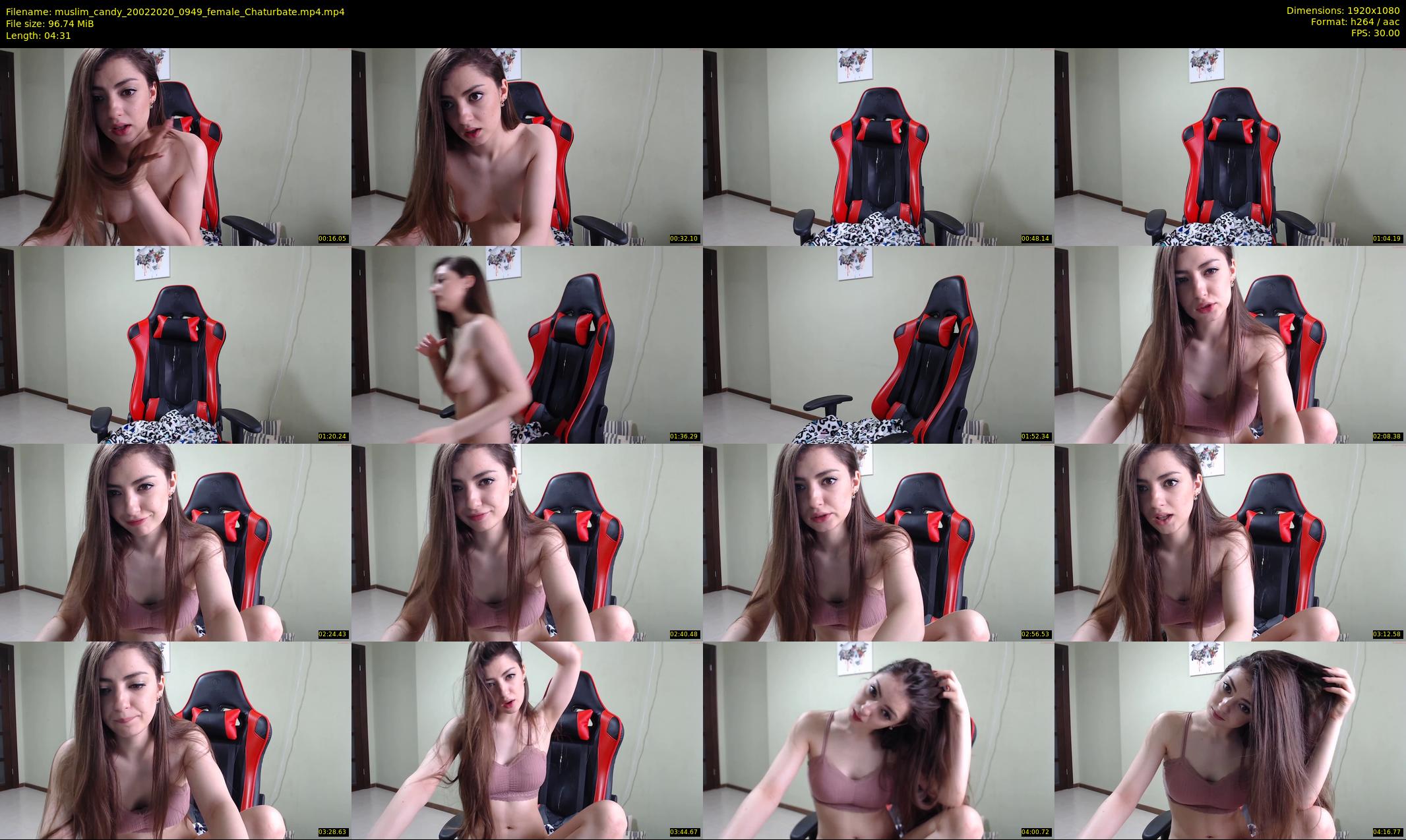 muslim_candy — 5 minute Chaturbate female cam show recording, 1080p, Feb 20, 2020