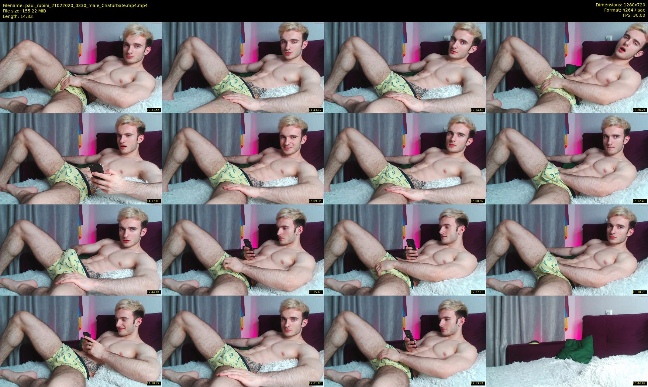 paul_rubini — 15 minute Chaturbate male cam show recording, 720p, Feb 21, 2020