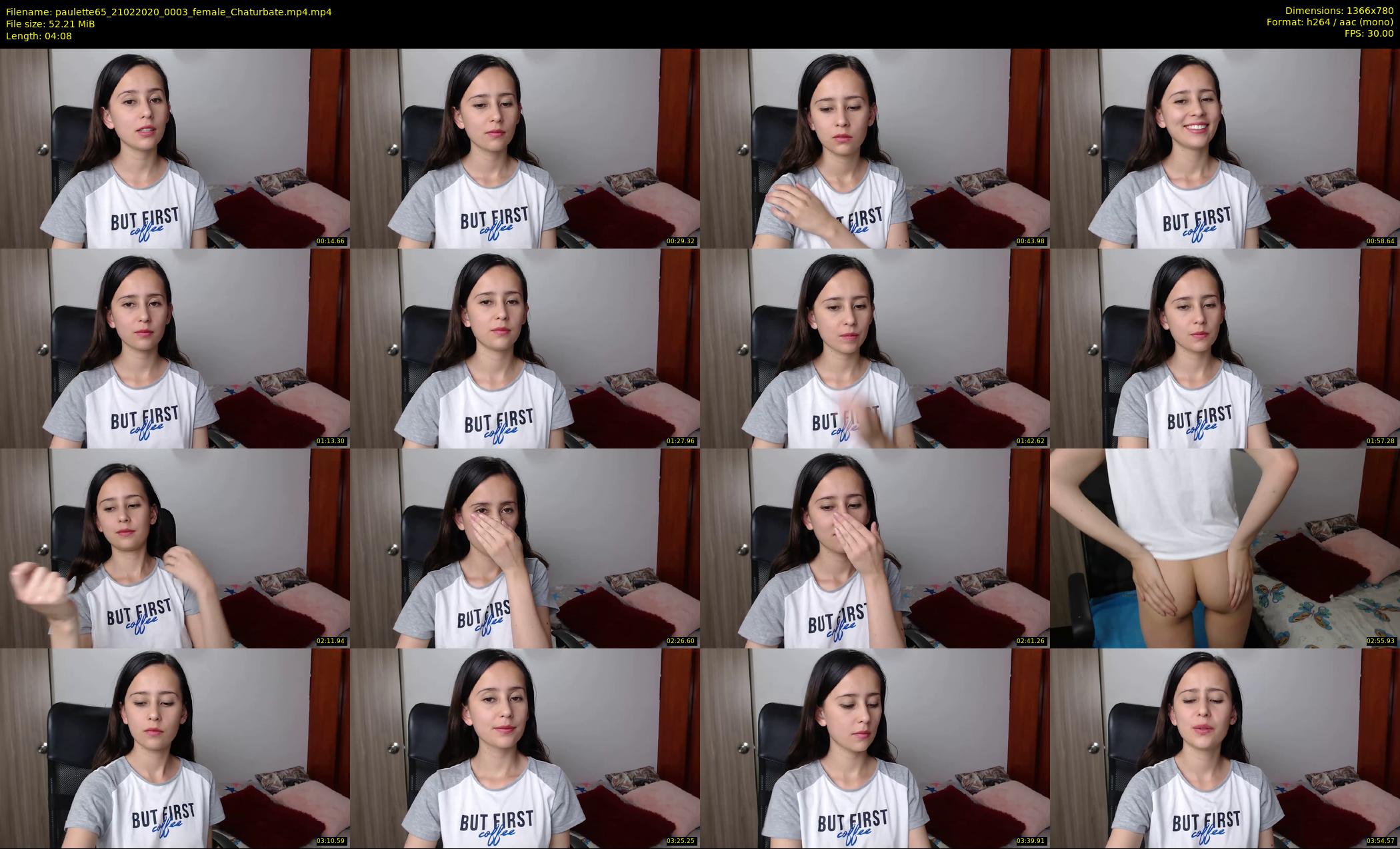 paulette65 — 5 minute Chaturbate female cam show recording, 720p, Feb 21, 2020