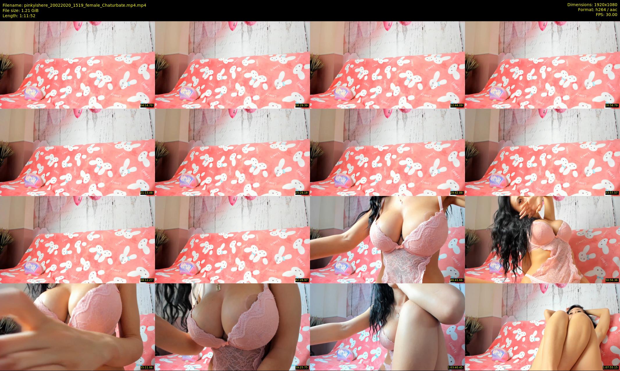 pinkyishere — 72 minute Chaturbate female cam show recording, 1080p, Feb 20, 2020