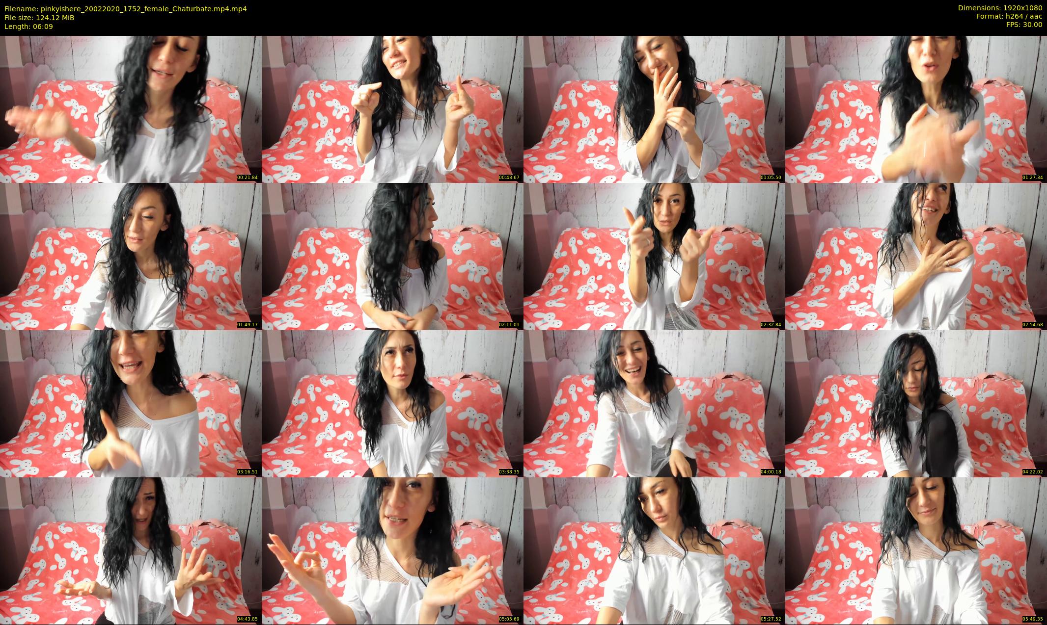 pinkyishere — 7 minute Chaturbate female cam show recording, 1080p, Feb 20, 2020