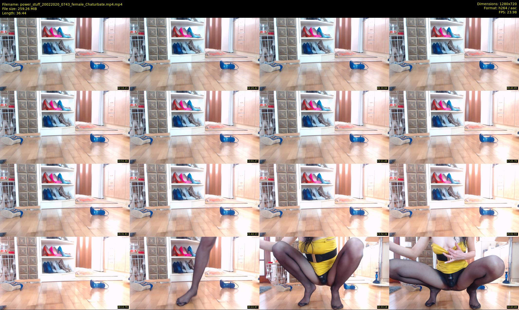 power_stuff — 37 minute Chaturbate female cam show recording, 720p, Feb 20, 2020