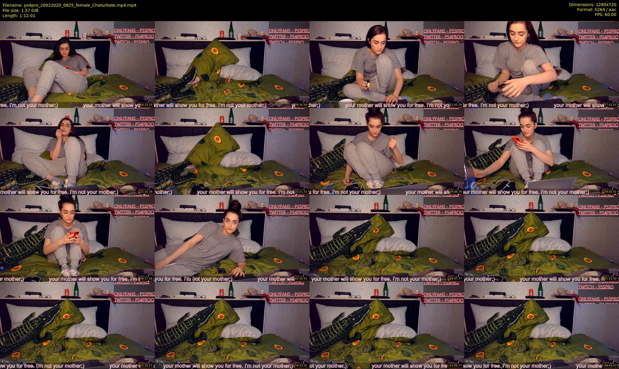 ps4pro — 73 minute Chaturbate female cam show recording, 720p, Feb 20, 2020
