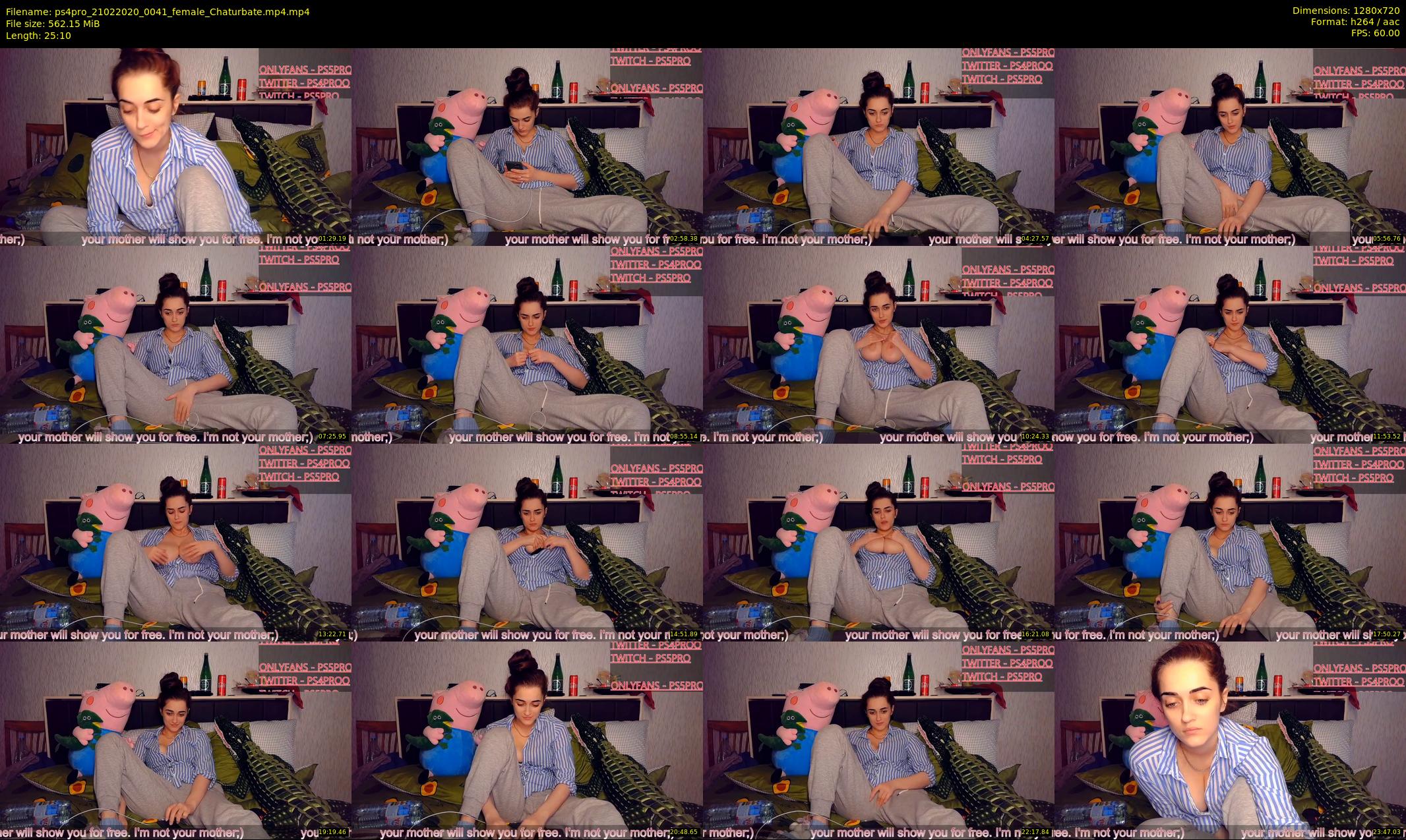 ps4pro — 26 minute Chaturbate female cam show recording, 720p, Feb 21, 2020