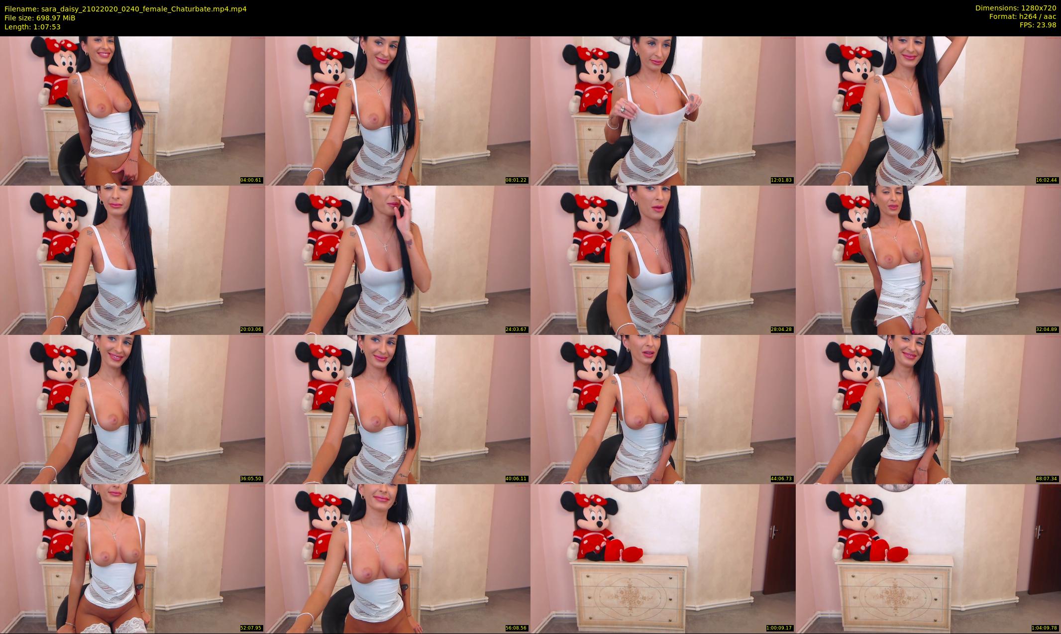 sara_daisy — 68 minute Chaturbate female cam show recording, 720p, Feb 21, 2020