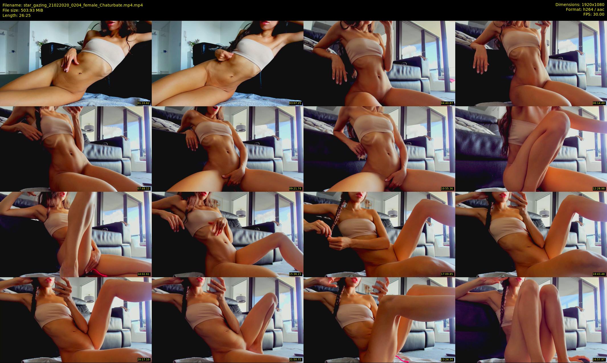 star_gazing — 27 minute Chaturbate female cam show recording, 1080p, Feb 21, 2020