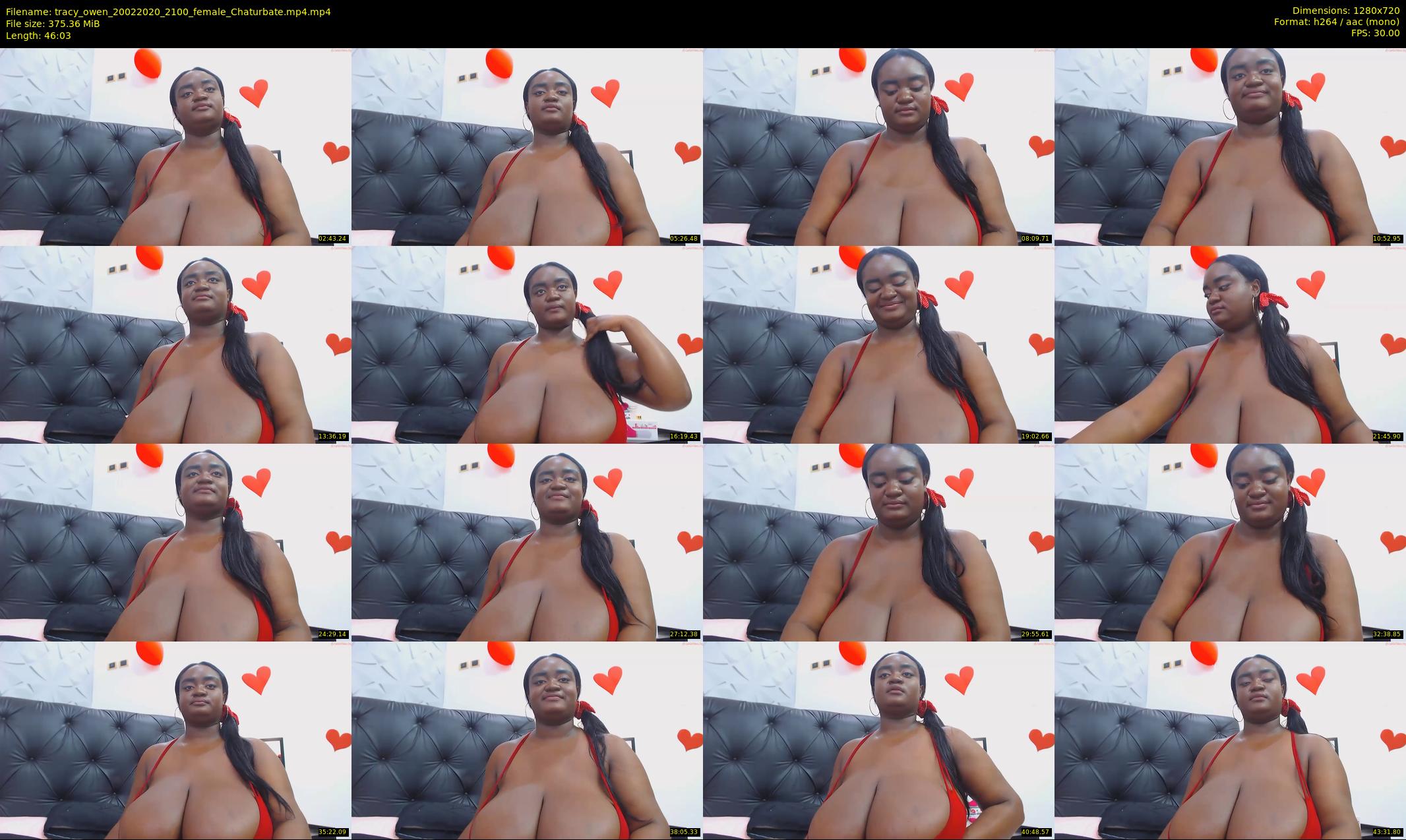 tracy_owen — 47 minute Chaturbate female cam show recording, 720p, Feb 20, 2020
