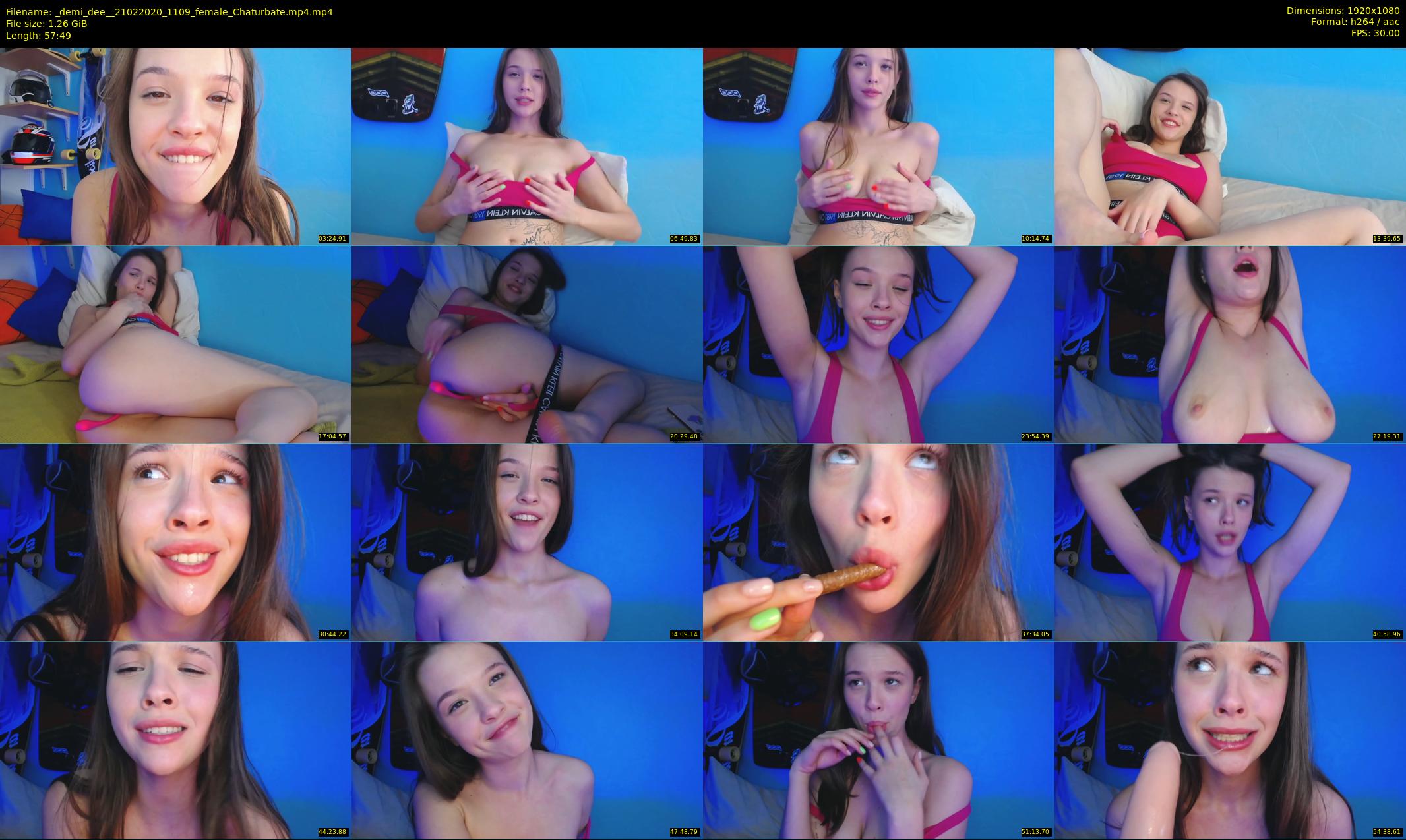 _demi_dee_ — 58 minute Chaturbate female cam show recording, 1080p, Feb 21, 2020
