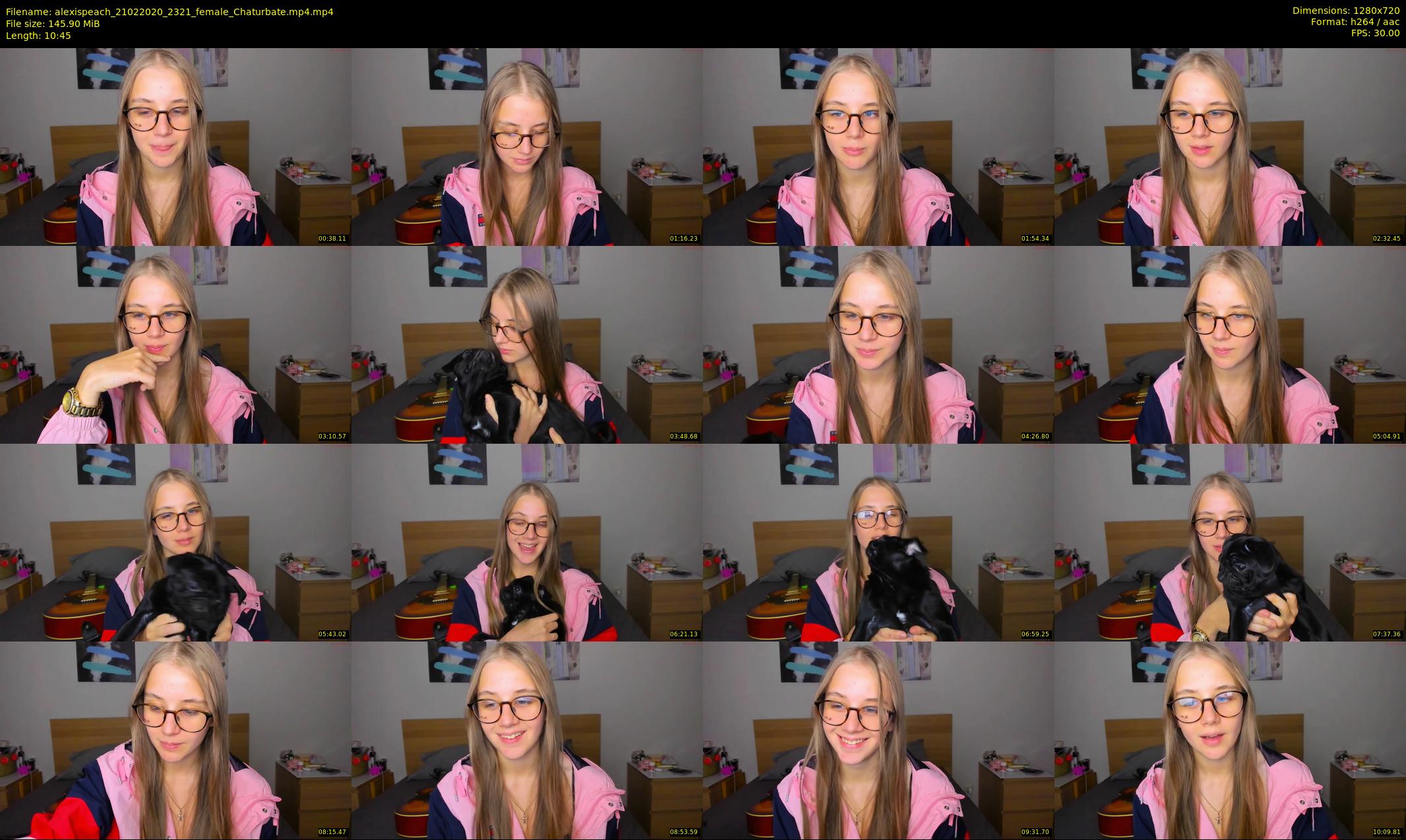 alexispeach — 11 minute Chaturbate female cam show recording, 720p, Feb 21, 2020