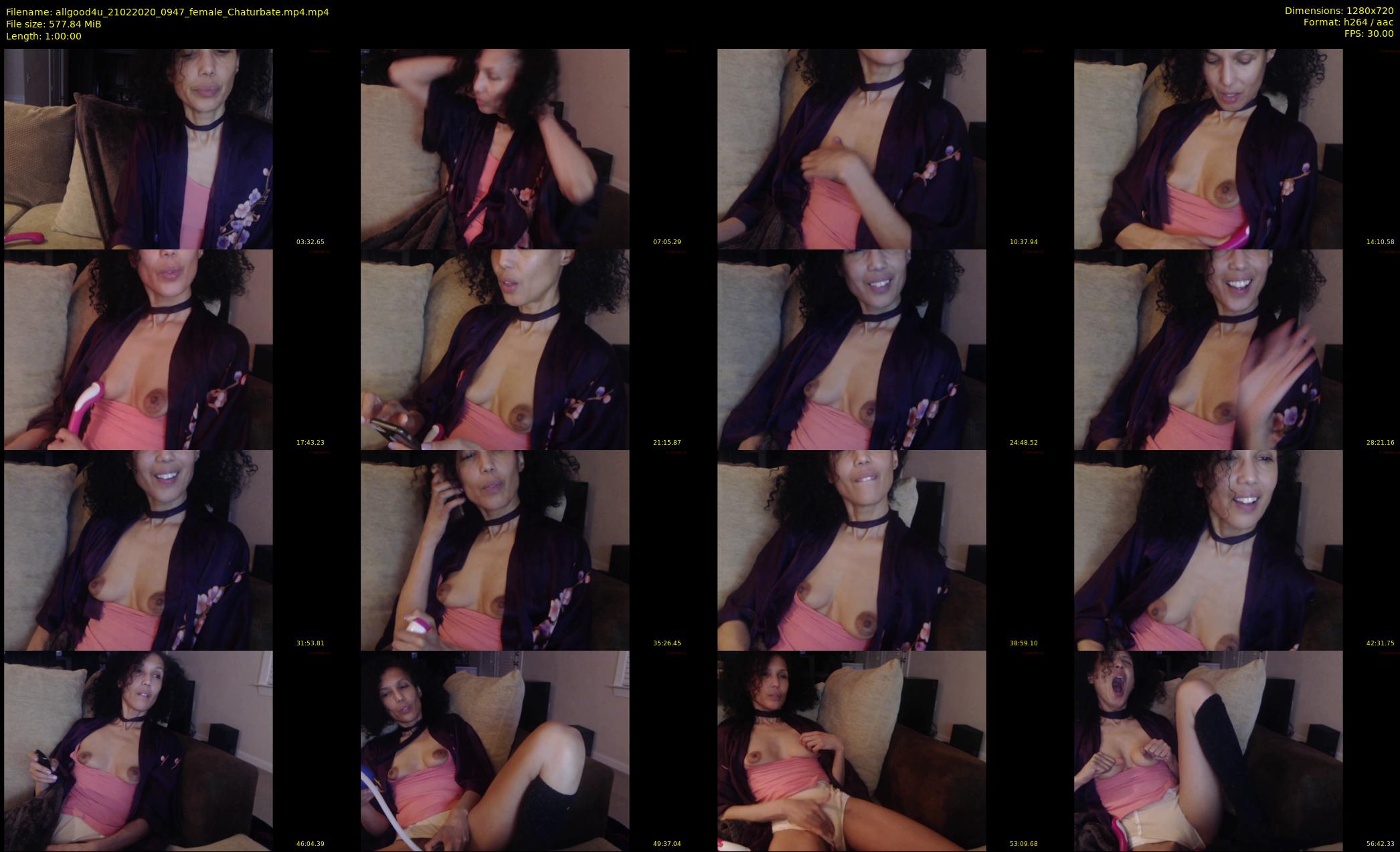 allgood4u — 60 minute Chaturbate couple cam show recording, 720p, Feb 21, 2020
