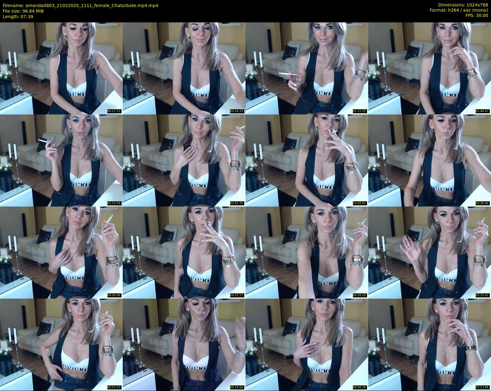 amanda0803 — 8 minute Chaturbate female cam show recording, 720p, Feb 21, 2020
