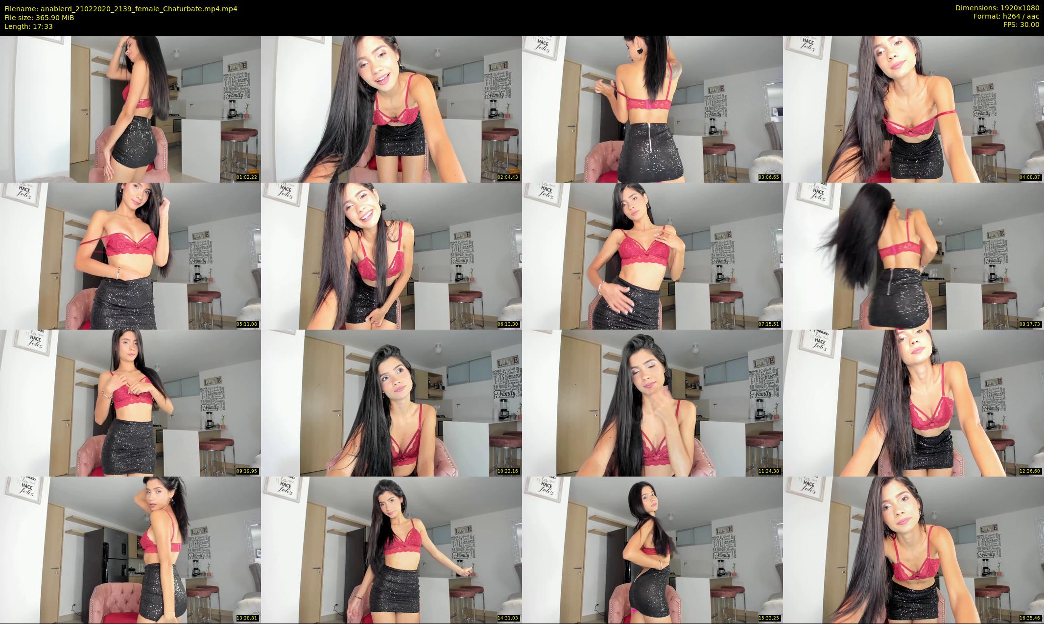 anablerd — 18 minute Chaturbate female cam show recording, 1080p, Feb 21, 2020