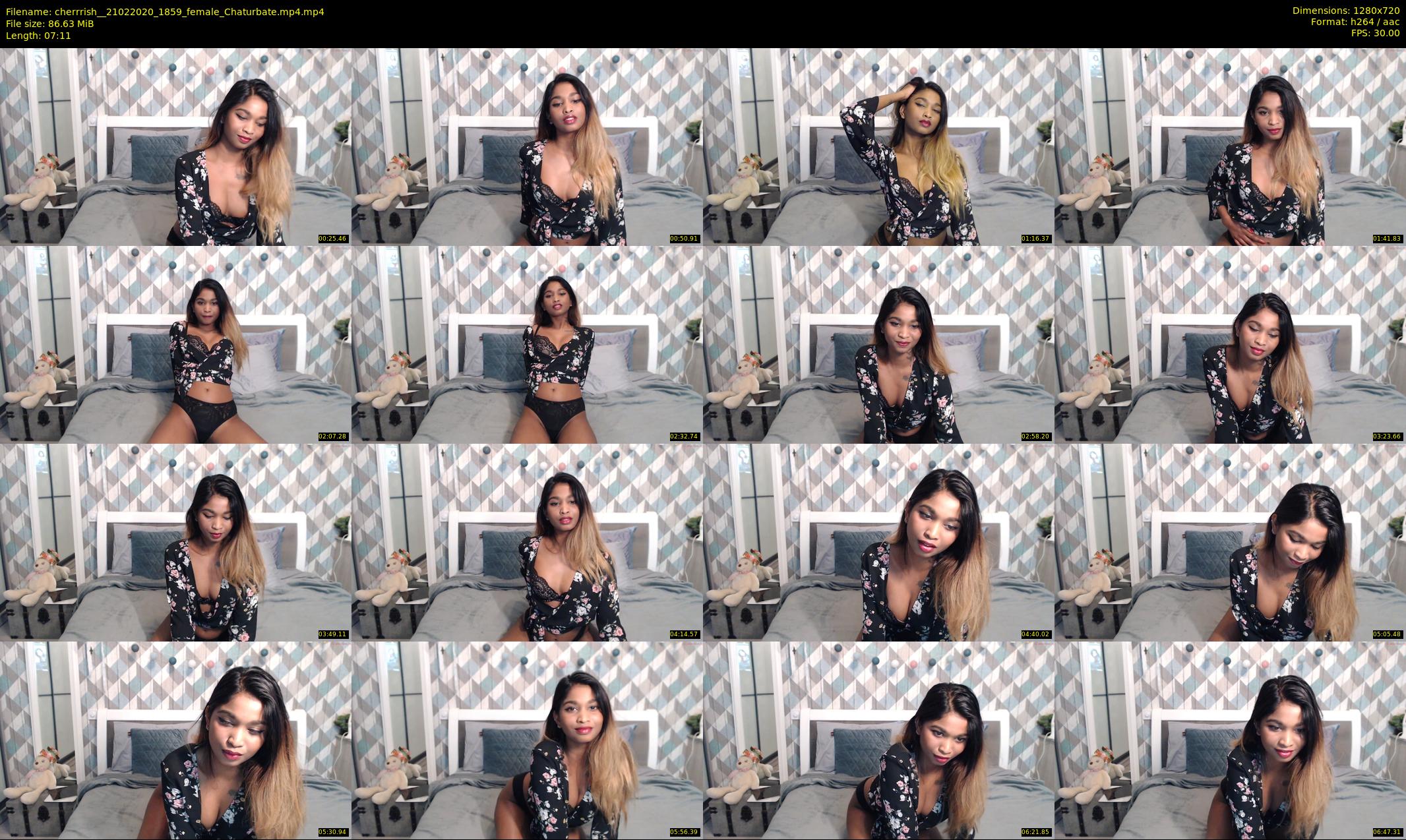 cherrrish_ — 8 minute Chaturbate female cam show recording, 720p, Feb 21, 2020
