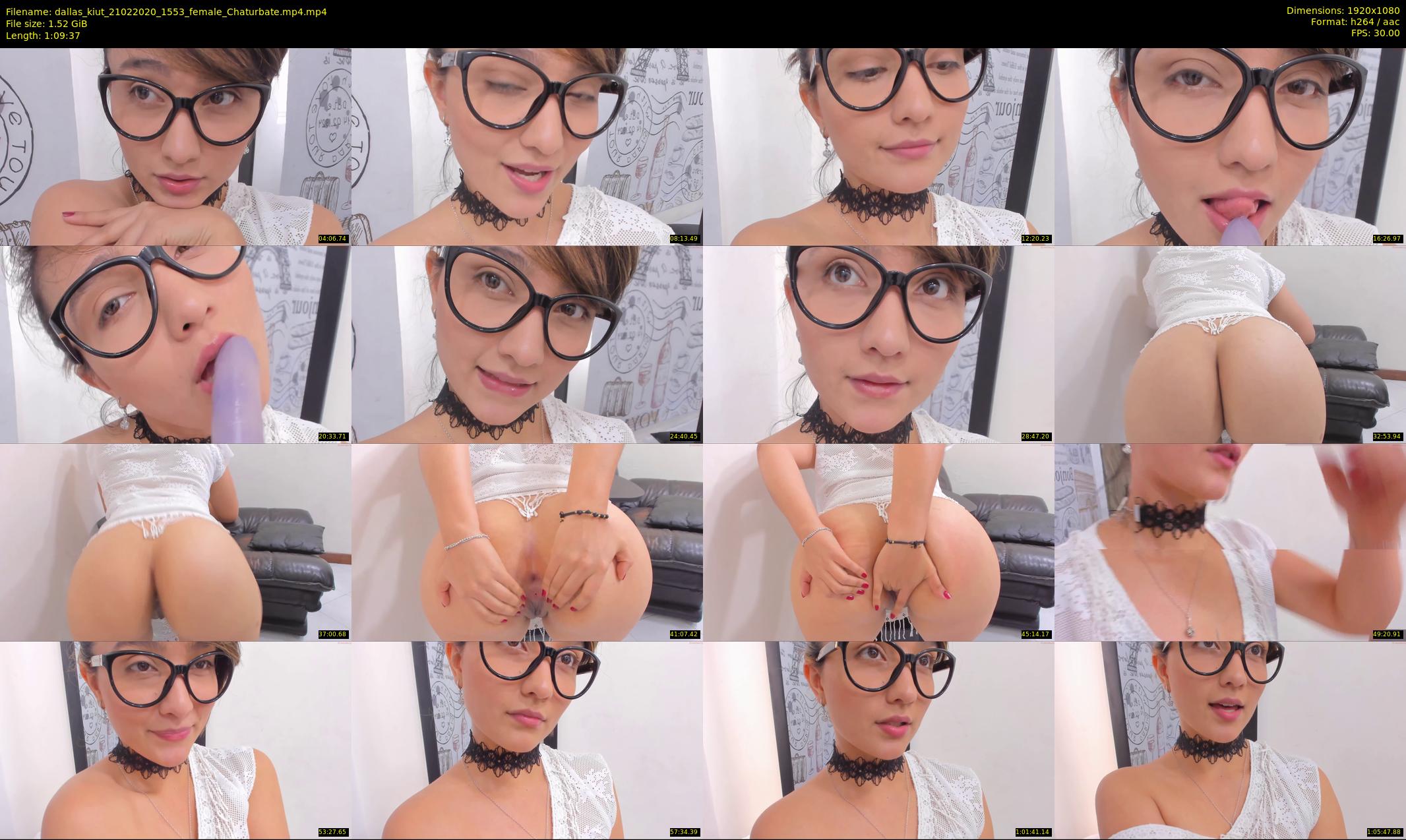 dallas_kiut — 70 minute Chaturbate female cam show recording, 1080p, Feb 21, 2020