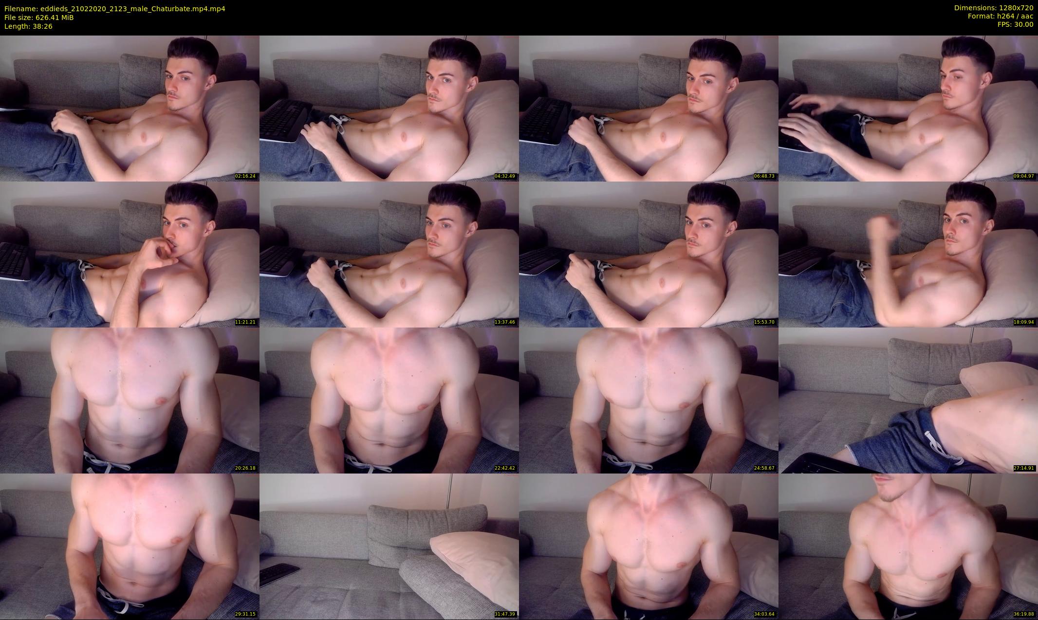 eddieds — 39 minute Chaturbate male cam show recording, 720p, Feb 21, 2020