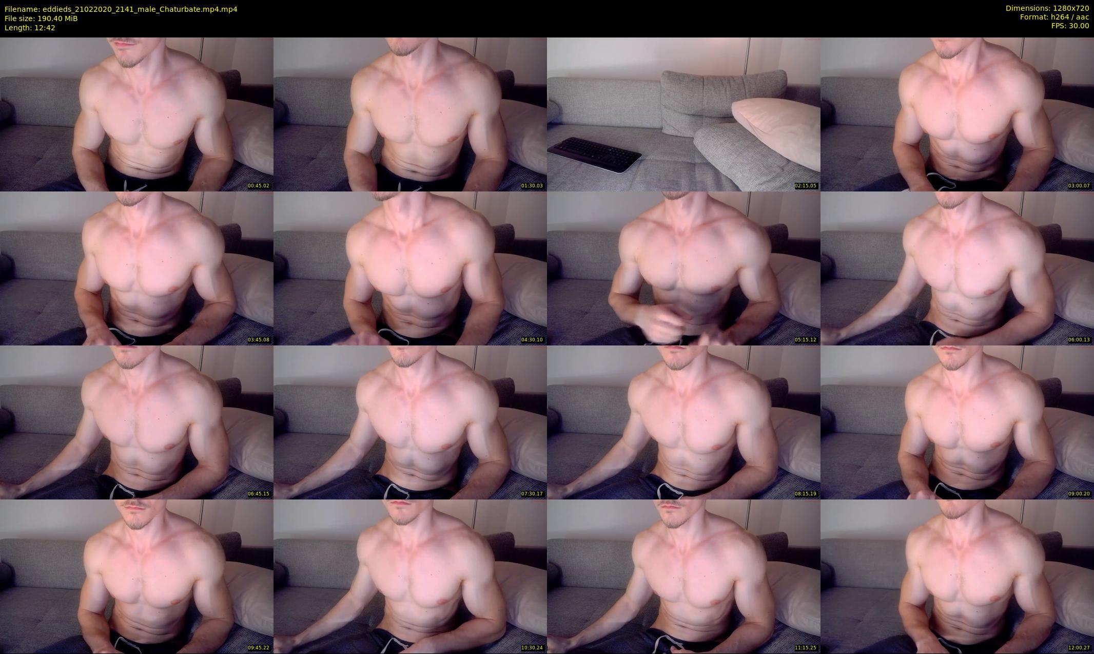eddieds — 13 minute Chaturbate male cam show recording, 720p, Feb 21, 2020