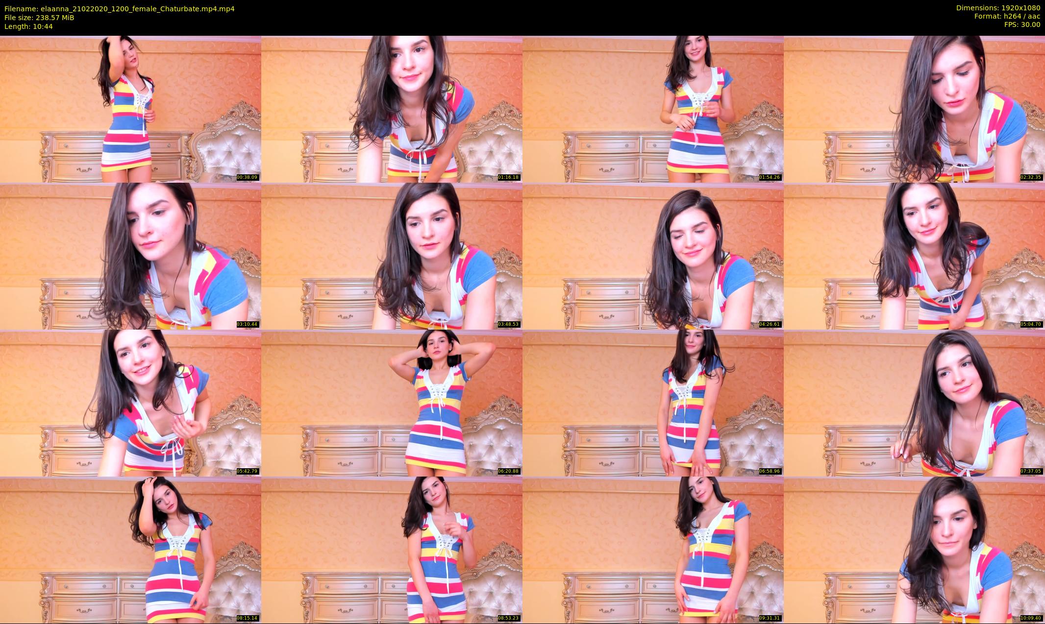 elaanna — 11 minute Chaturbate female cam show recording, 1080p, Feb 21, 2020