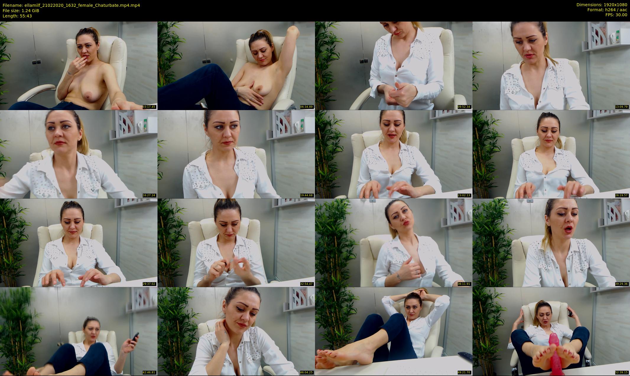 ellamilf — 56 minute Chaturbate female cam show recording, 1080p, Feb 21, 2020