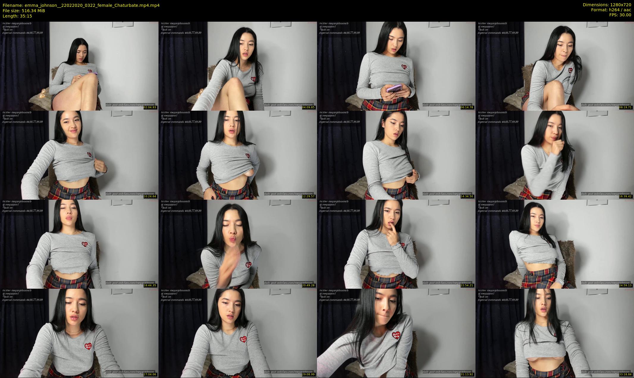 emma_johnson_ — 36 minute Chaturbate female cam show recording, 720p, Feb 22, 2020