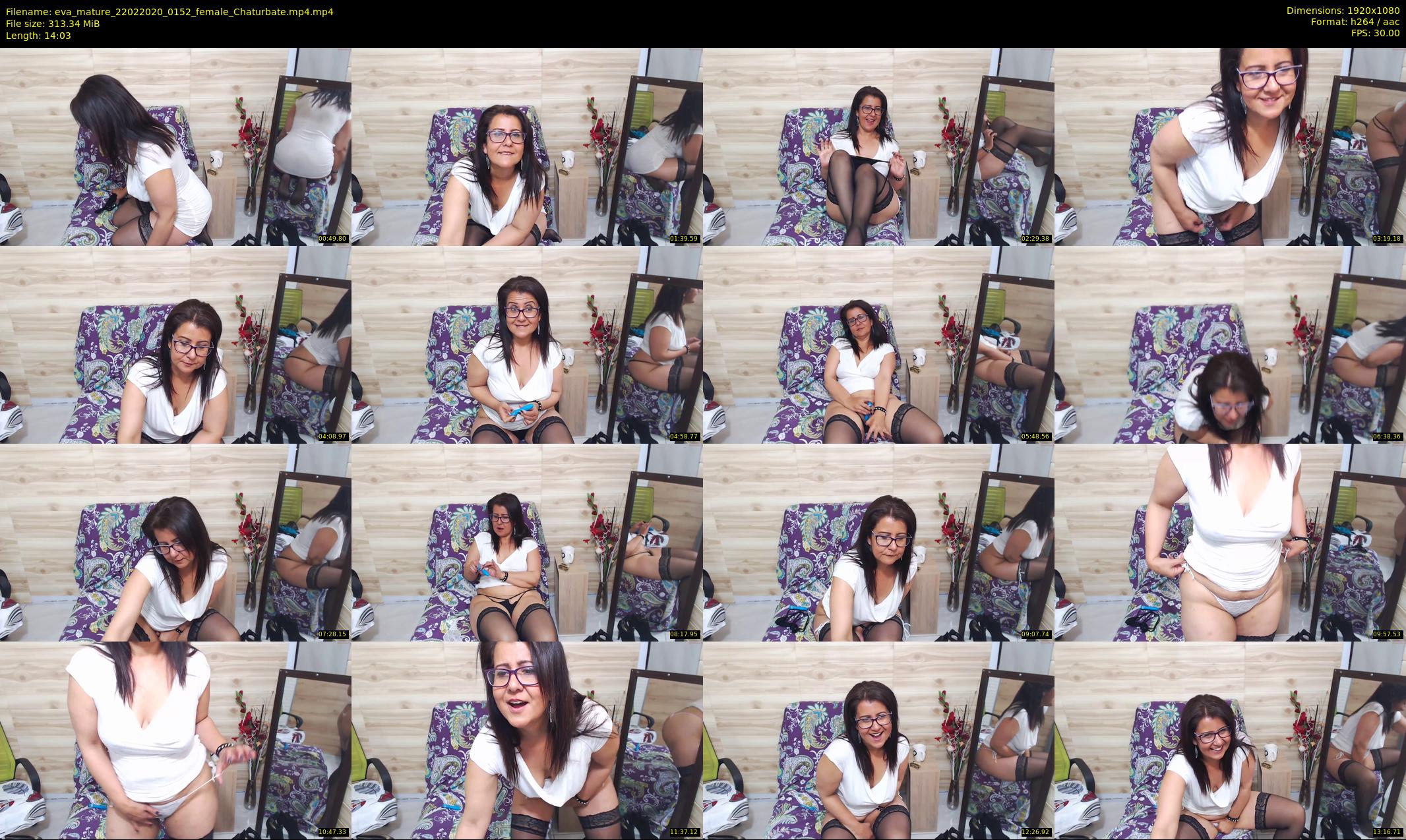 eva_mature — 15 minute Chaturbate female cam show recording, 1080p, Feb 22, 2020